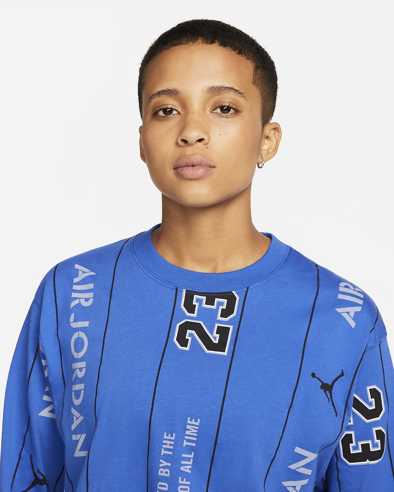 Playera jordan manga larga 2025
