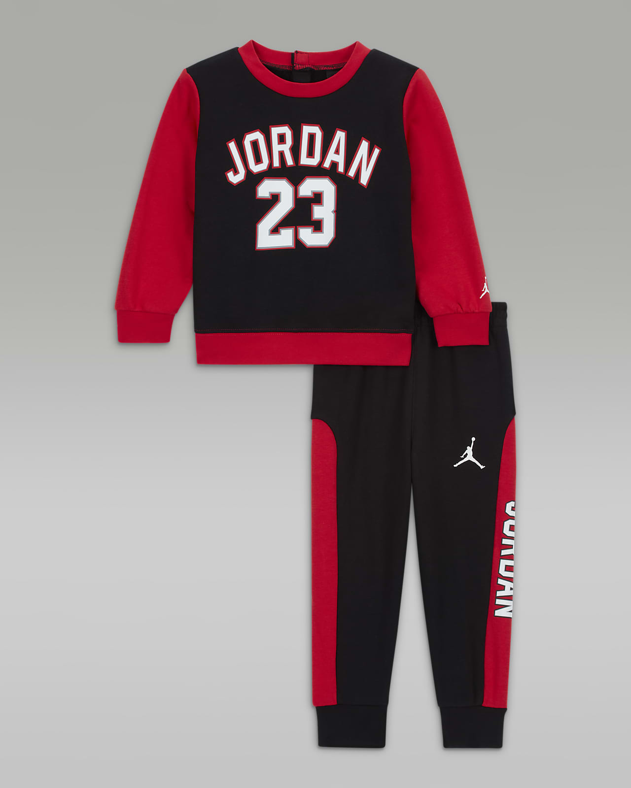 Conjunto de dos piezas para bebé Air Jordan 23 Crew Set
