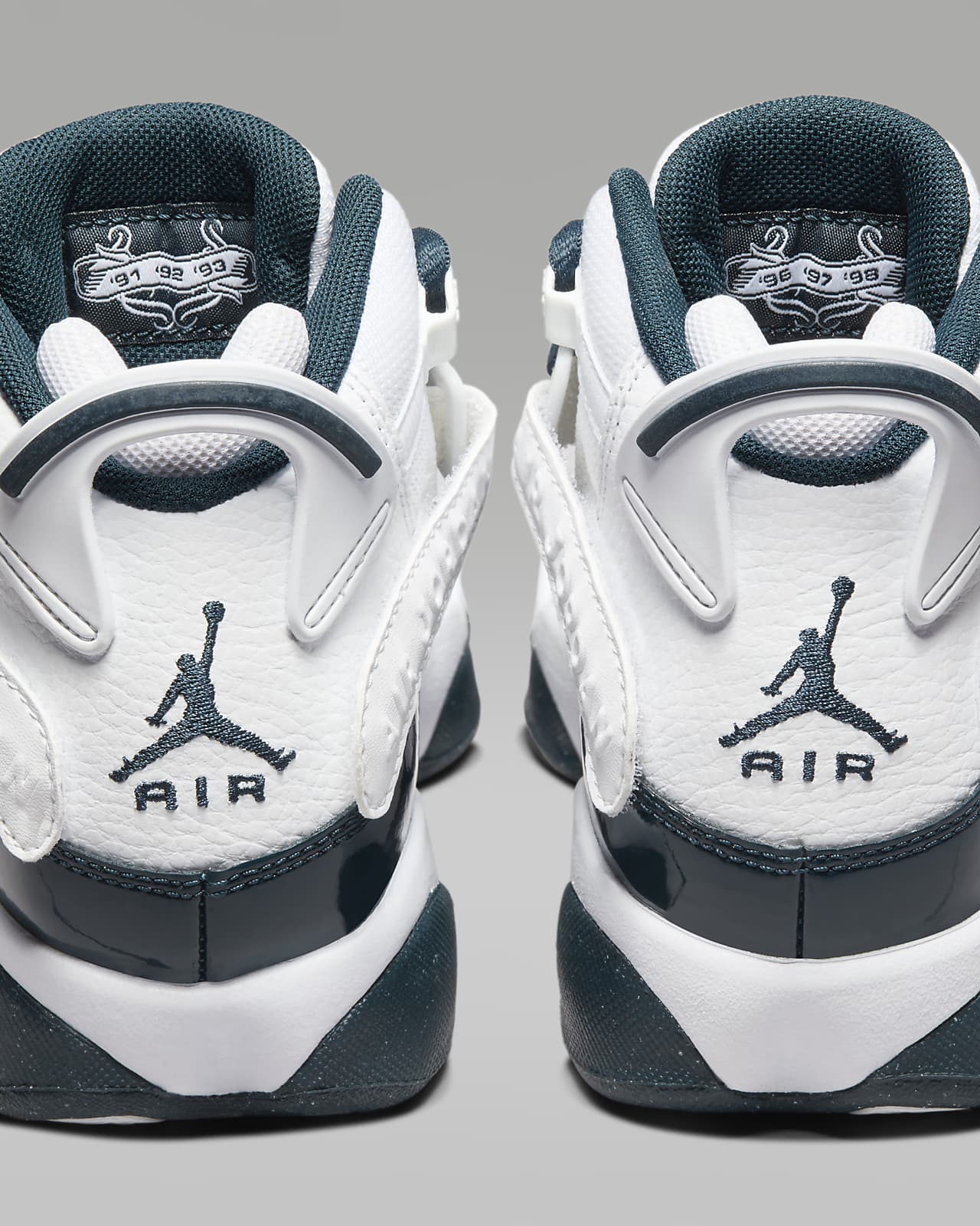 Nike Air Jordan 6 Rings Shoes White Marina Blue Sneakers 322992-114 Mens  Size 11 | eBay