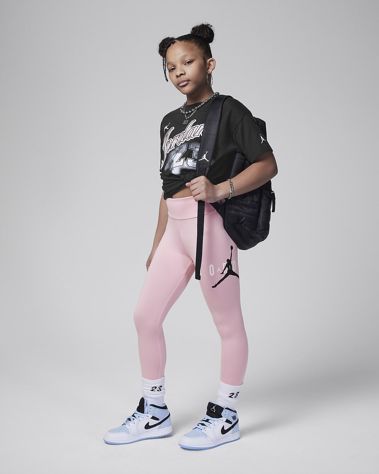 Jordan Jumpman Older Kids' (Girls') Leggings. Nike HU