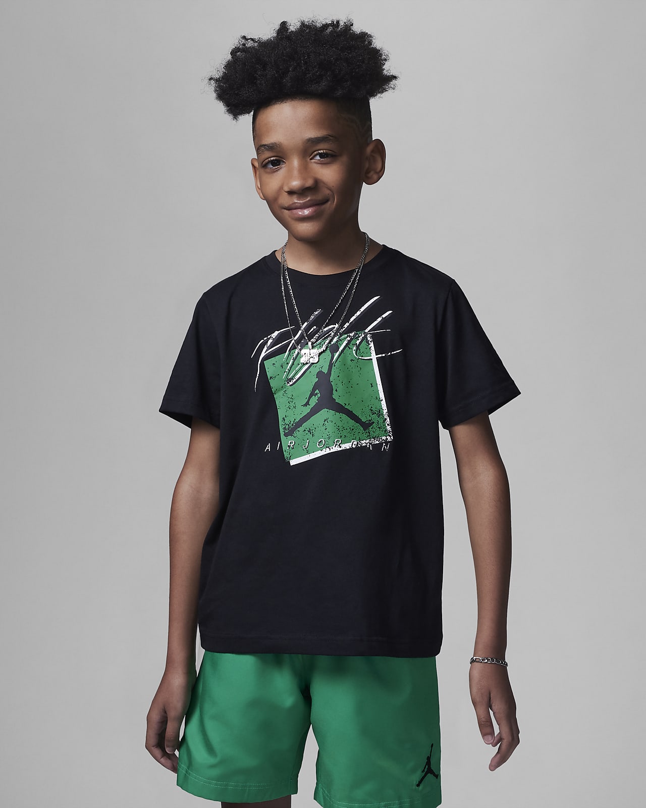 Jordan Faded Flight Tee Older Kids' T-Shirt