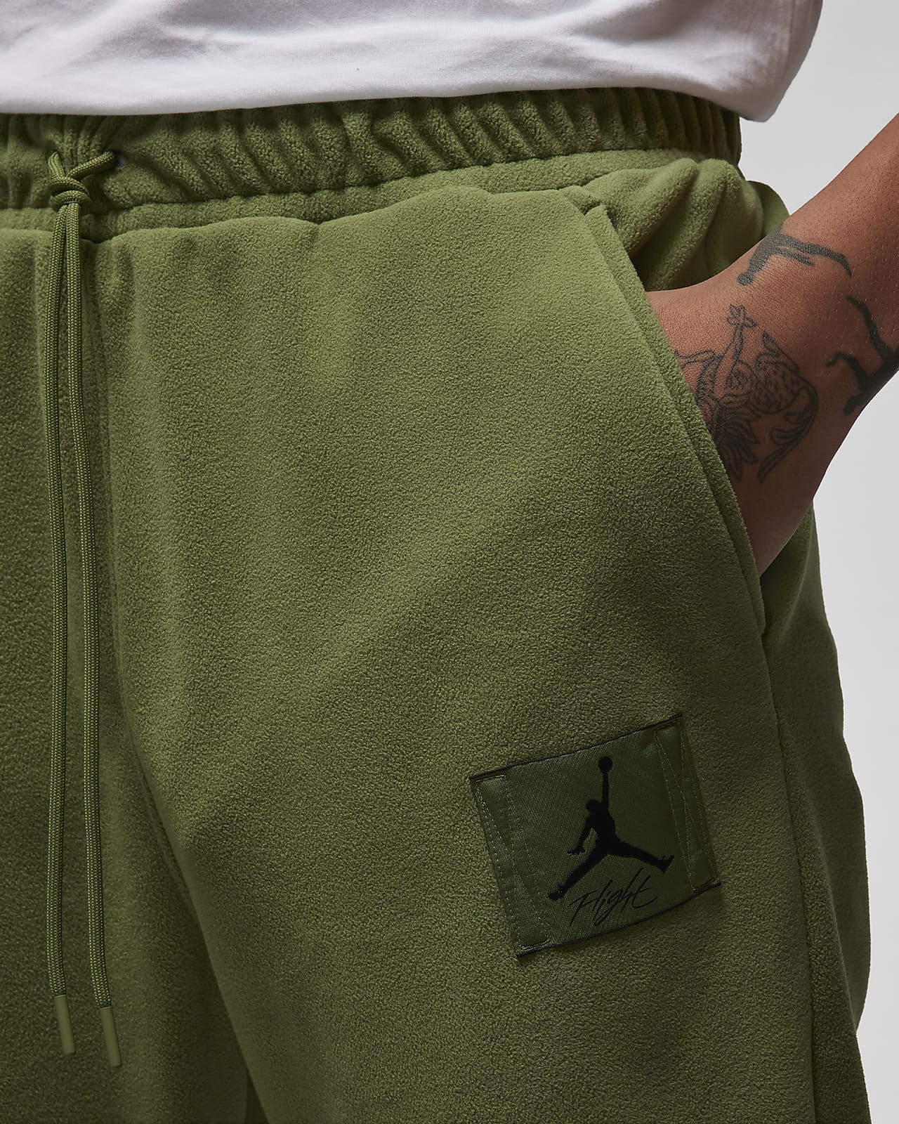 Air Jordan, Essentials Fleece Pants, Oilve