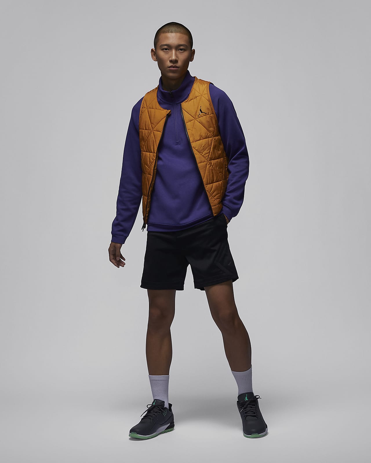 Golf top fleece vest