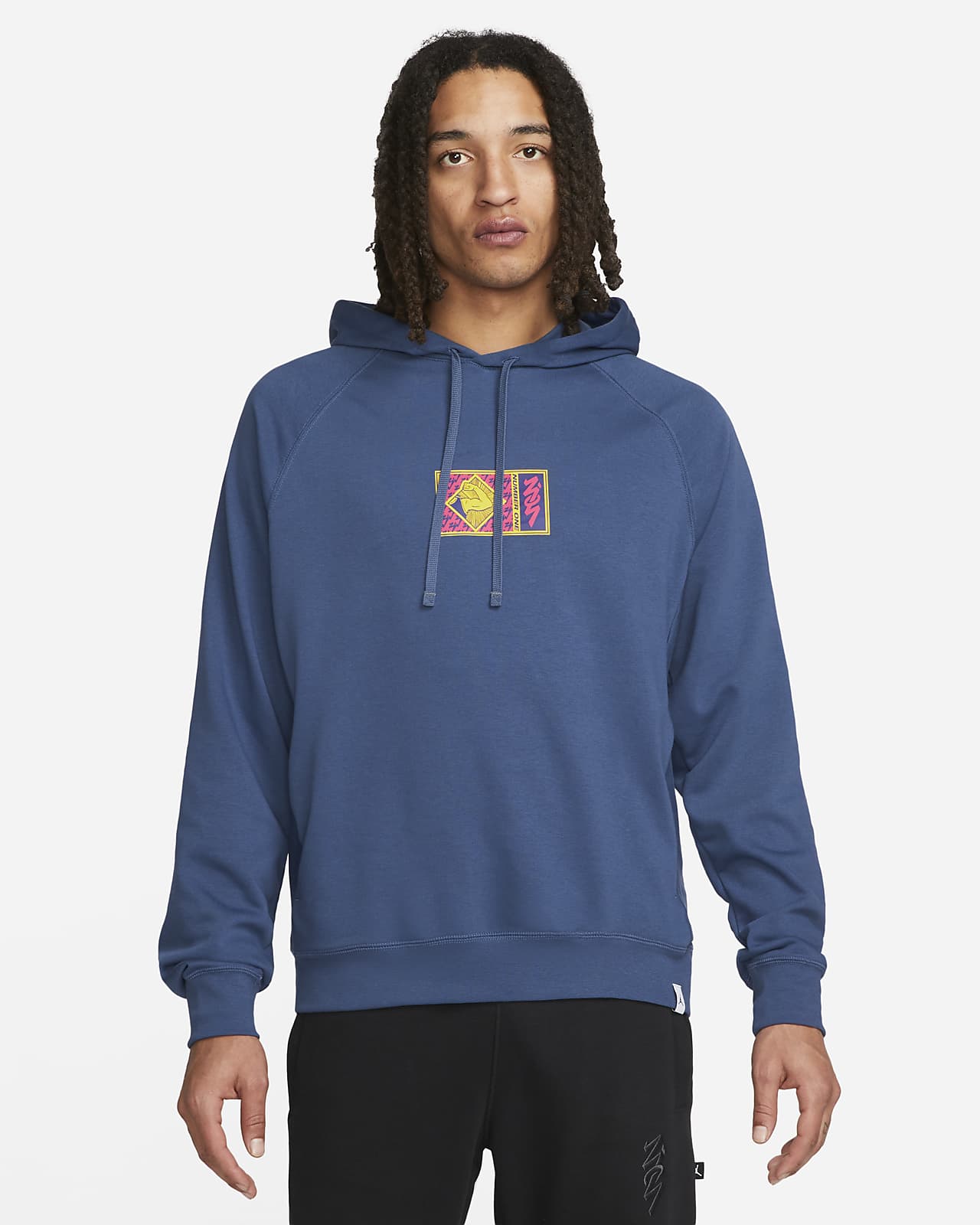 Jordan Dri-FIT x Zion Men's French Terry Pullover Hoodie. Nike LU