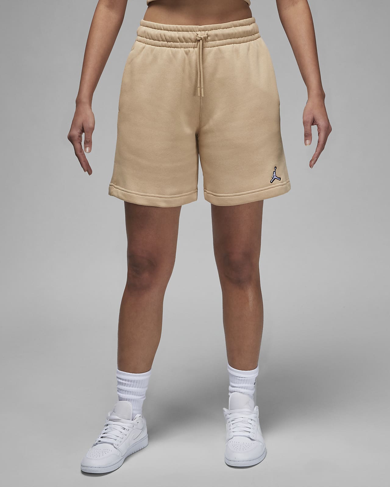 Jordan x PSG 23 Women's Fleece Shorts Bege DZ3269-230