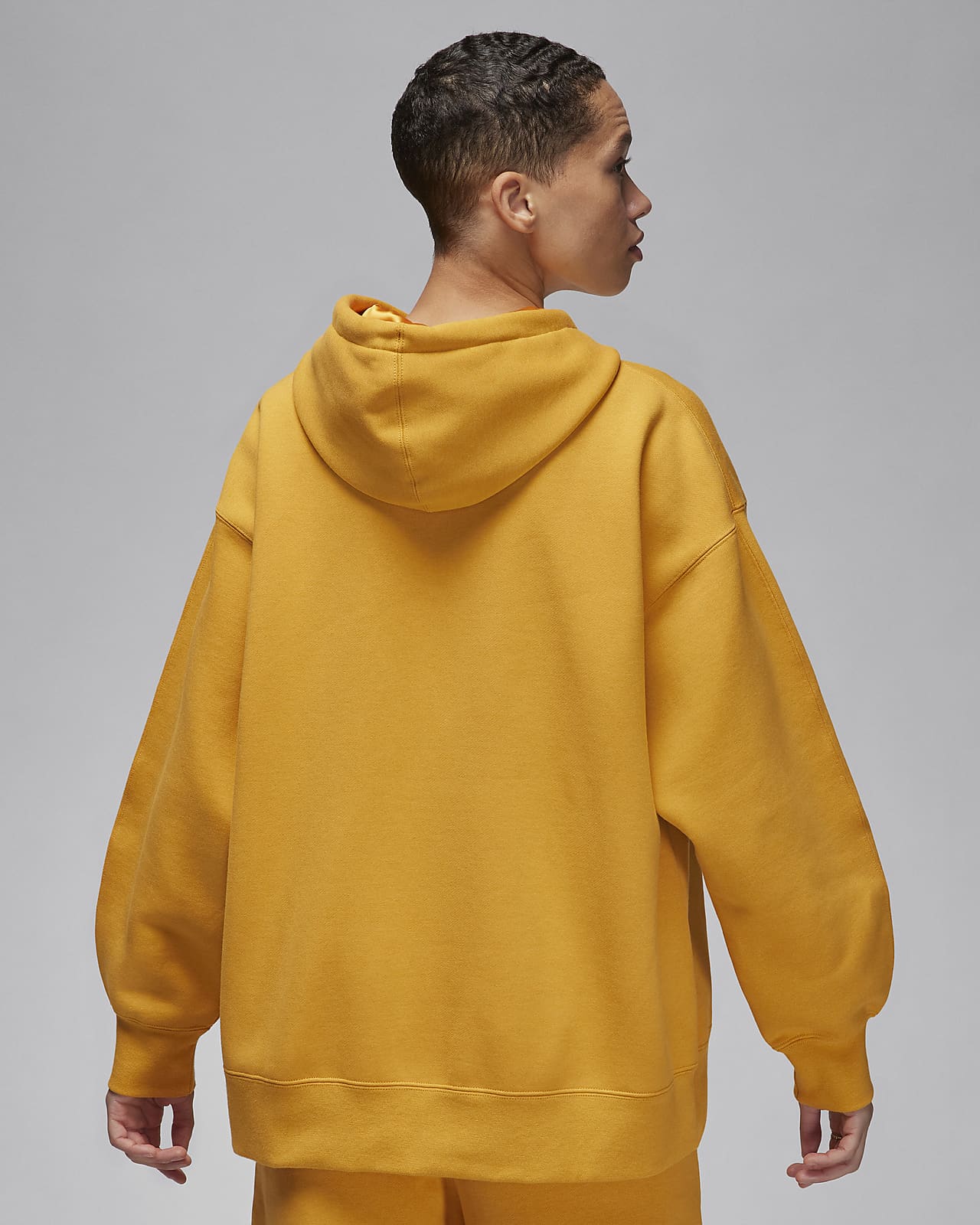 Mustard yellow pullover hoodie store