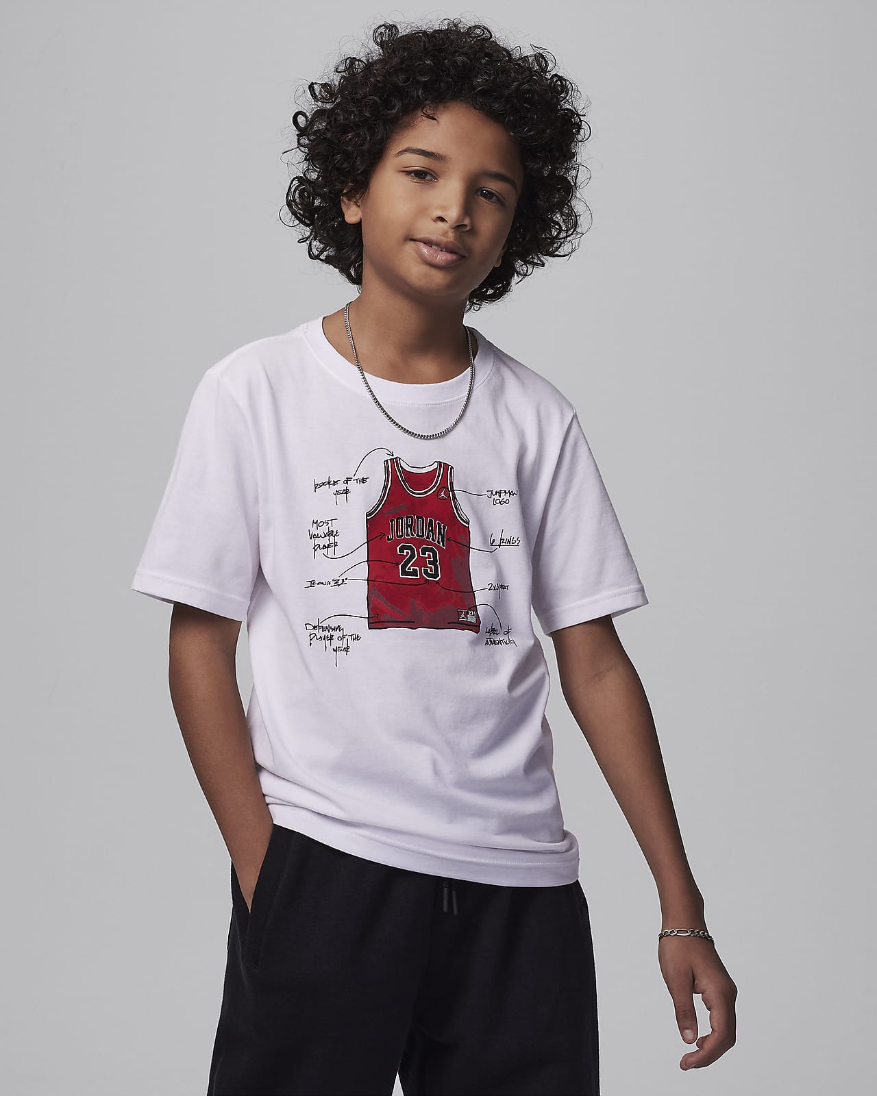 Jordan Camiseta con estampado Ni o a. Nike ES