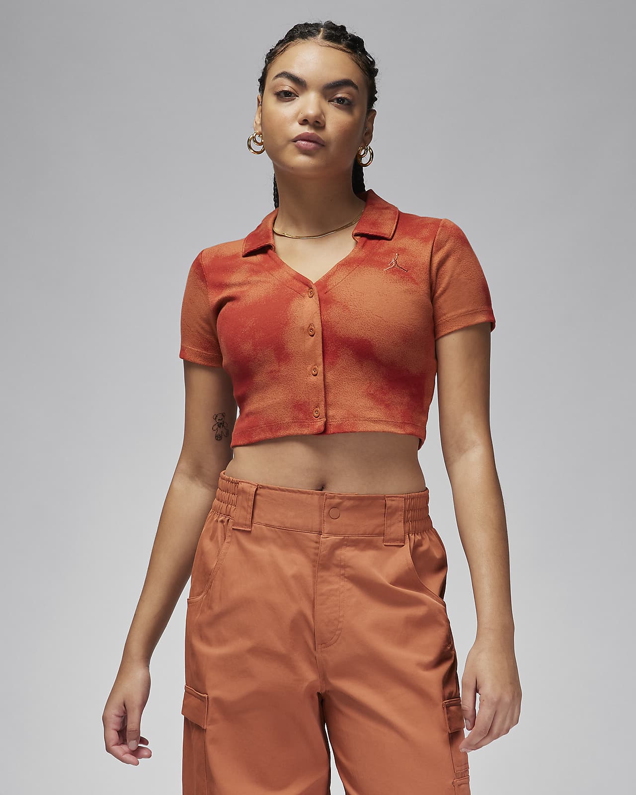Knitted crop top - Oz Importations