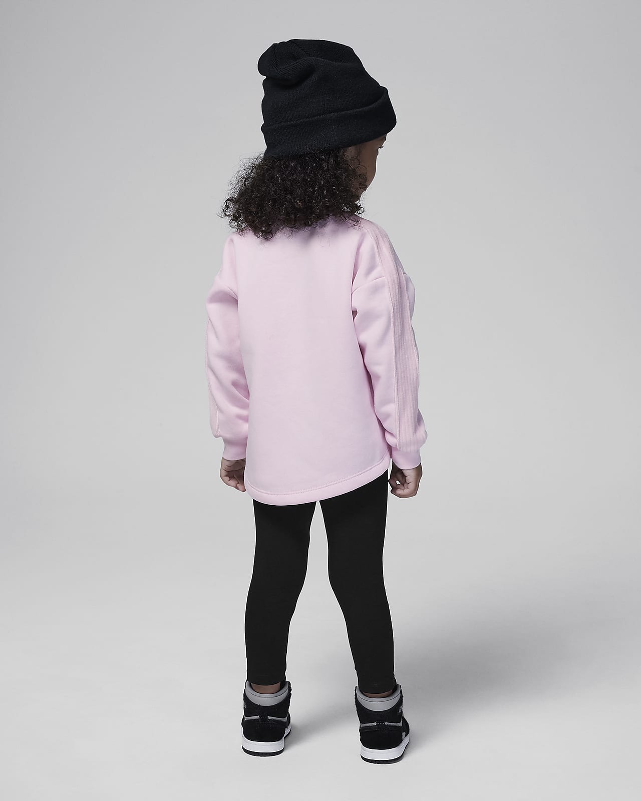 Jordan Soft Touch Mixed Crew Set Toddler 2 Piece Leggings Set. Nike JP