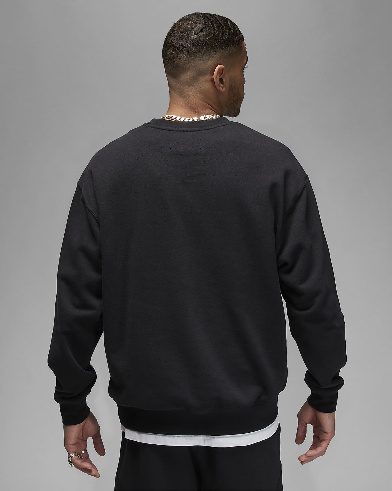 Nike black essentials crew neck sweatshir outlet