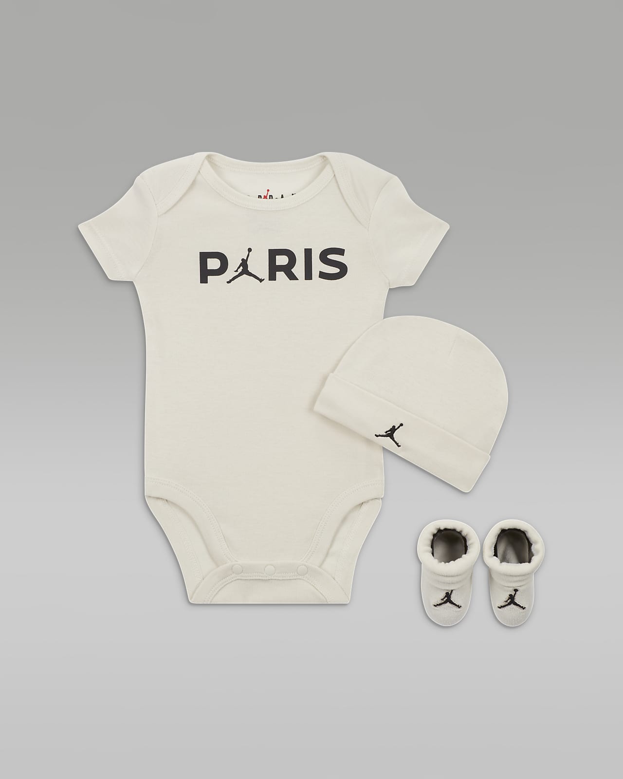 Jordan Paris Saint Germain 3 Piece Boxed Set Baby 3 Piece Bodysuit