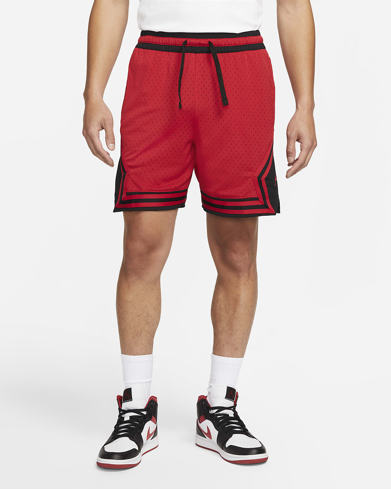 Jordan Sport Dri-FIT Herrenshorts mit diamantförmigen Akzenten. Nike DE