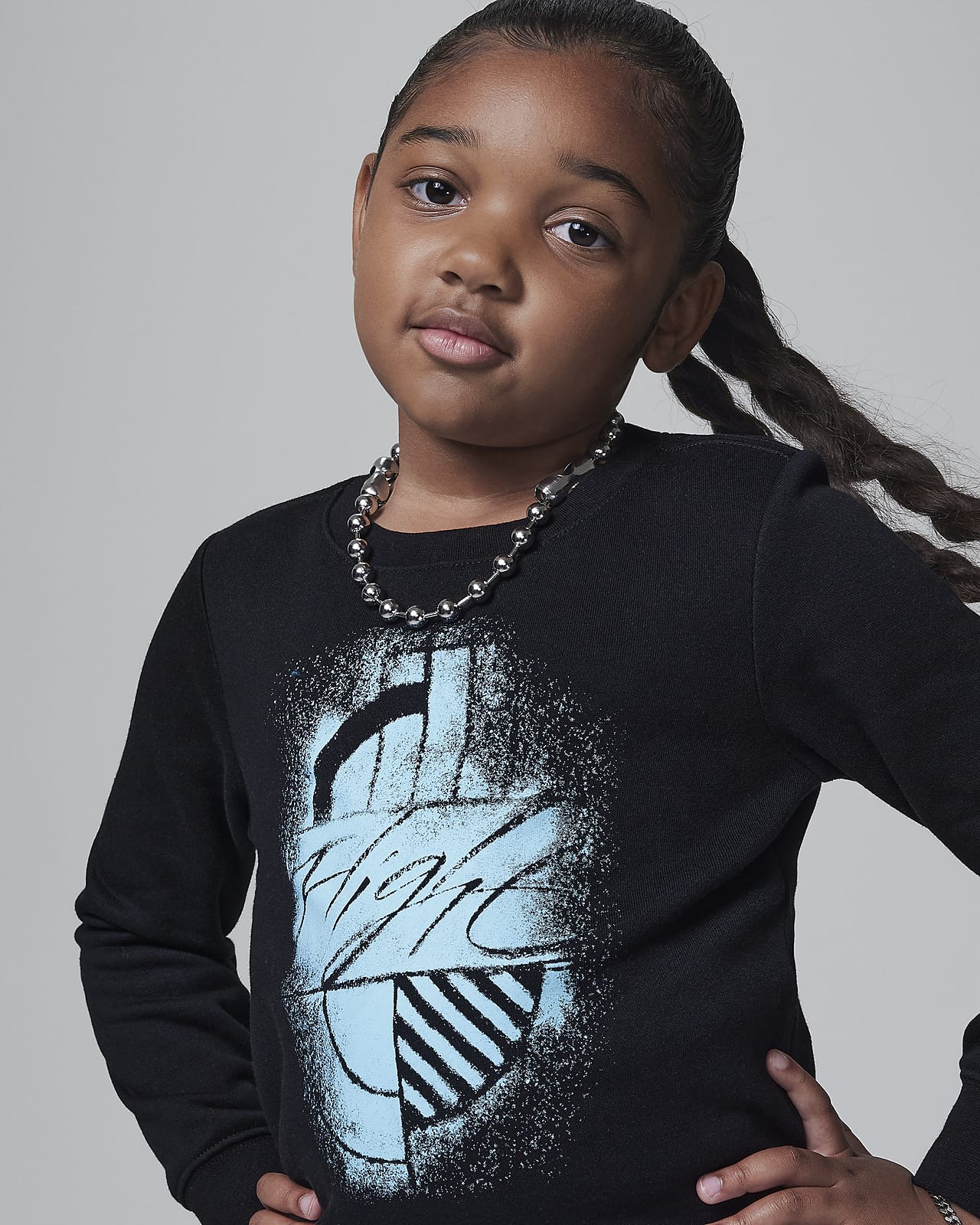 Jordan W J Brooklyn Fleece Leggings Set Younger Kids' 2-Piece Set. Nike LU