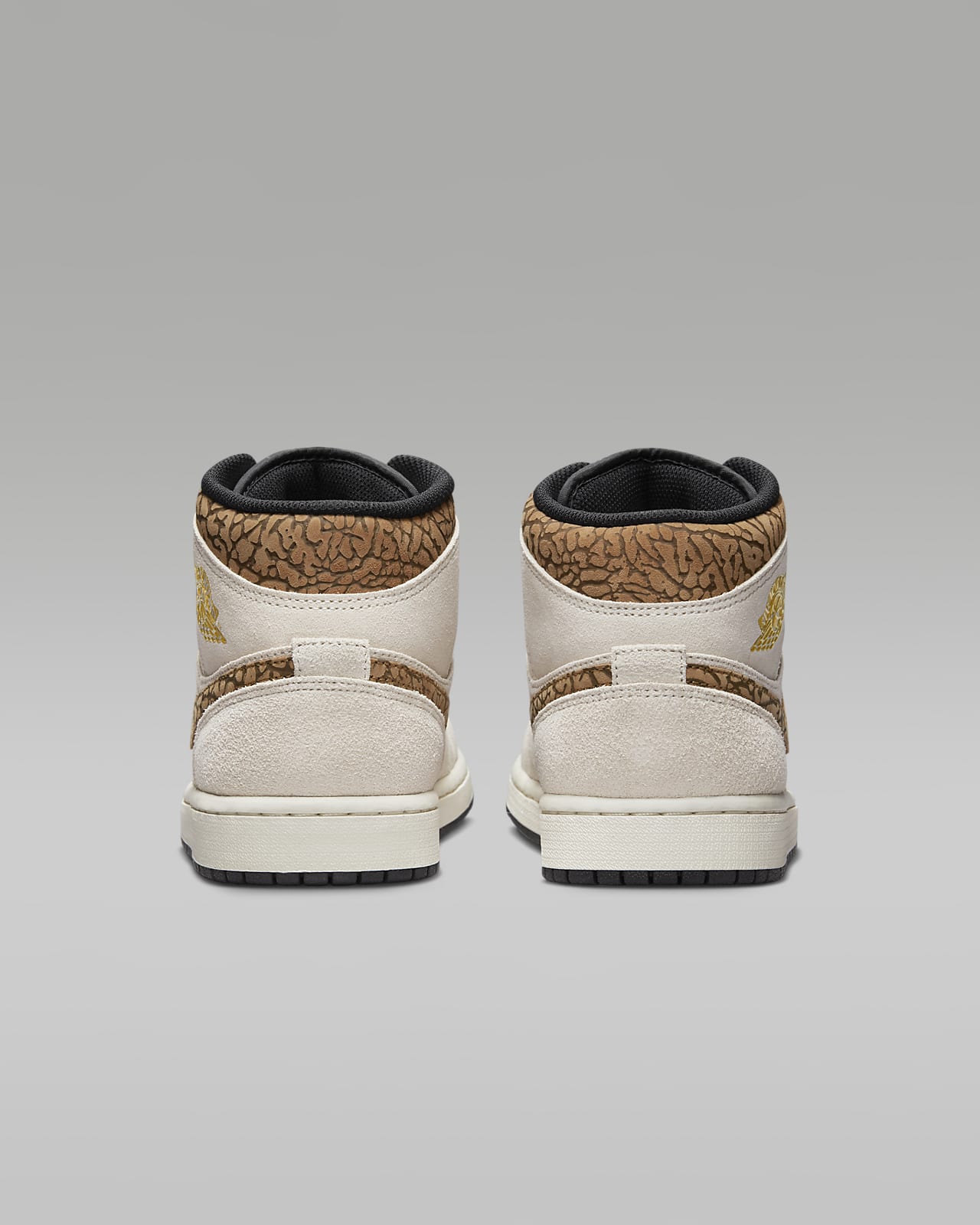 Air Jordan 1 Mid SE Men's Shoes, by Nike Size 8 (Brown)