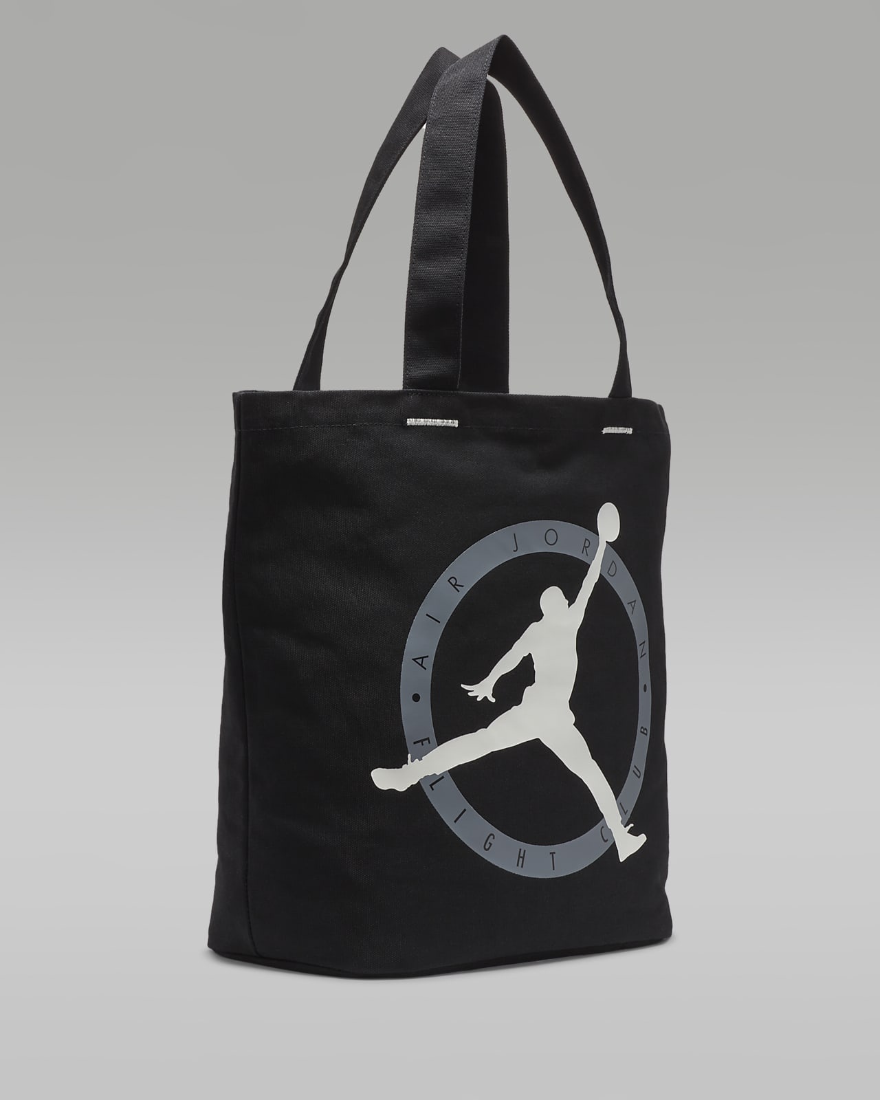Black graphic tote bag online