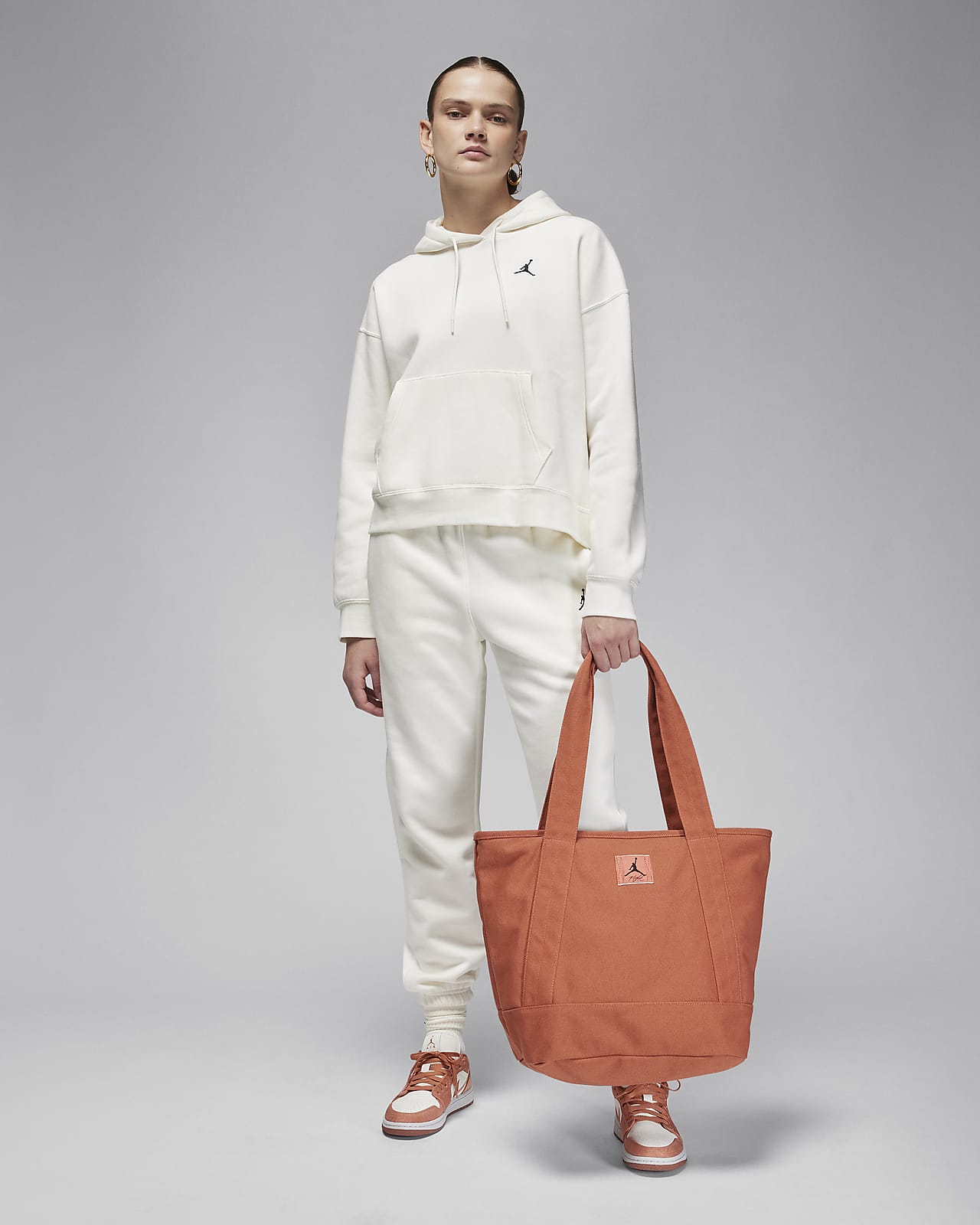 Sweat capuche Jordan Brooklyn Fleece pour femme. Nike LU