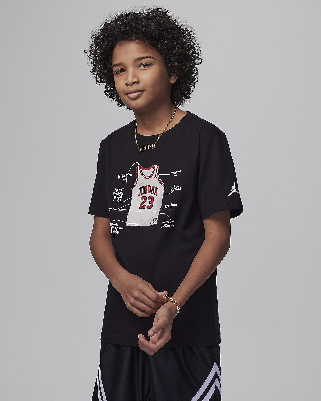Big black outlet jordan shirt