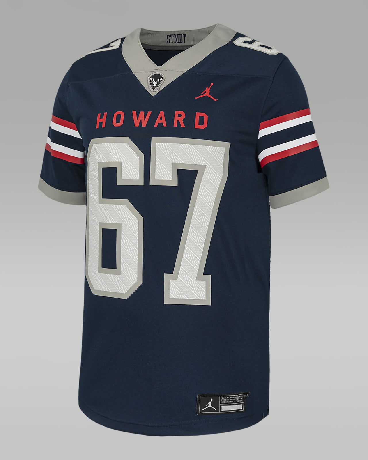 Howard 2023 Men's Nike College Football Jersey