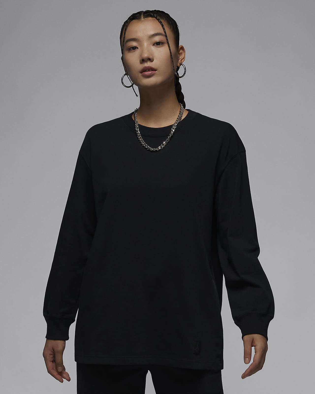 Jordan Essentials Women's Oversized Long-Sleeve T-Shirt