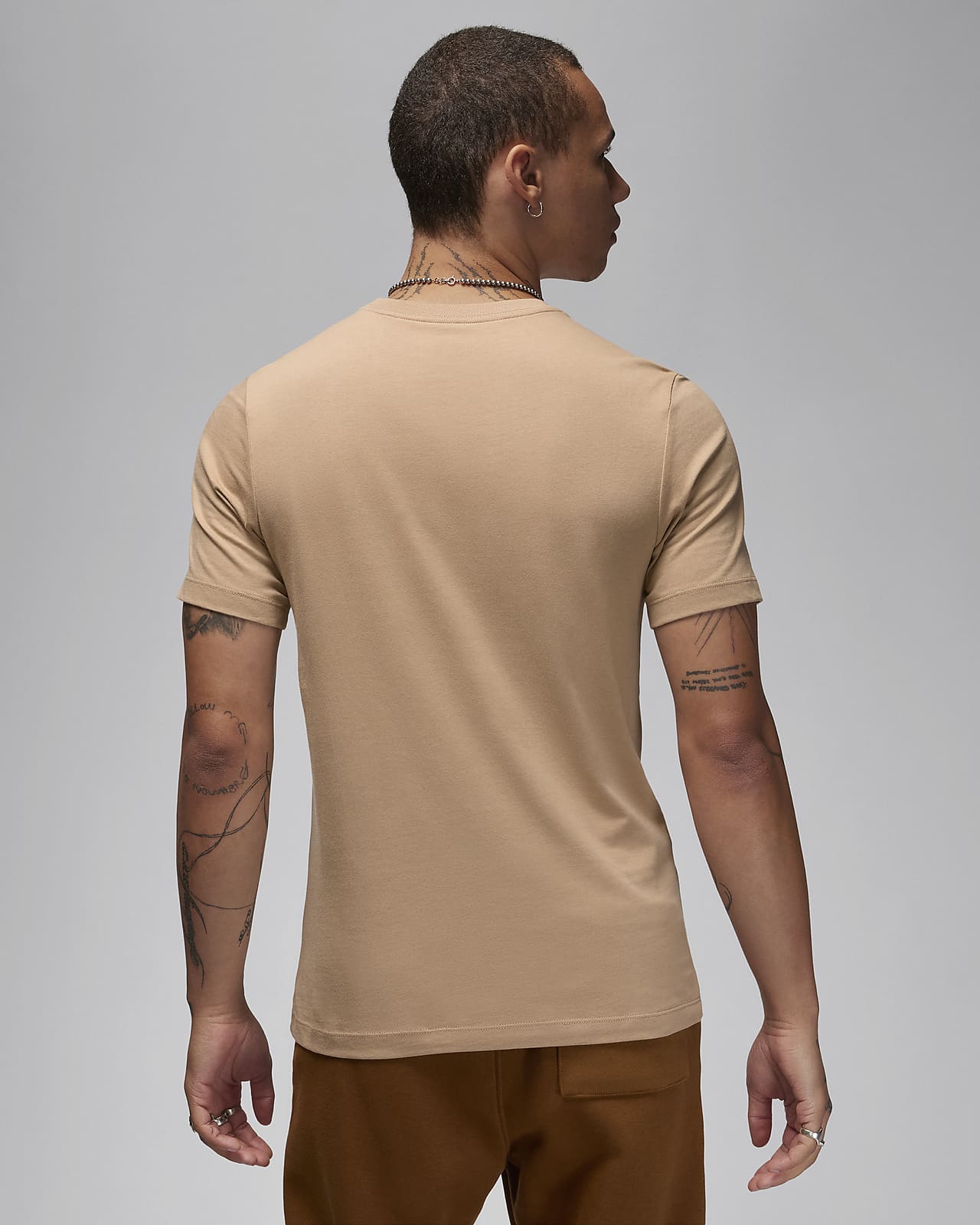 Brown clearance jordan shirt