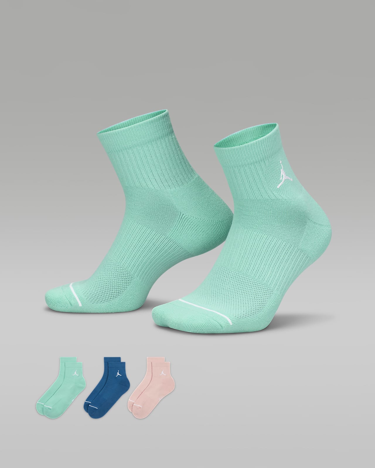 Jordan Everyday Ankle Socks (3 Pairs).