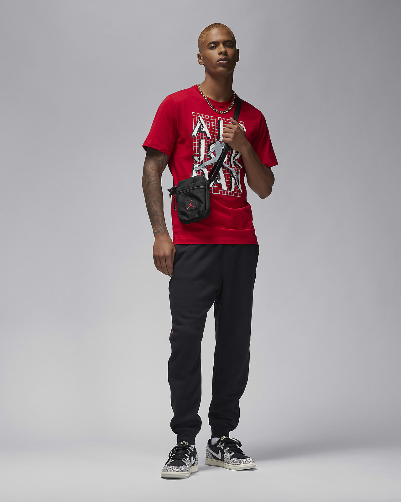 Air jordan sales brand sticker tee
