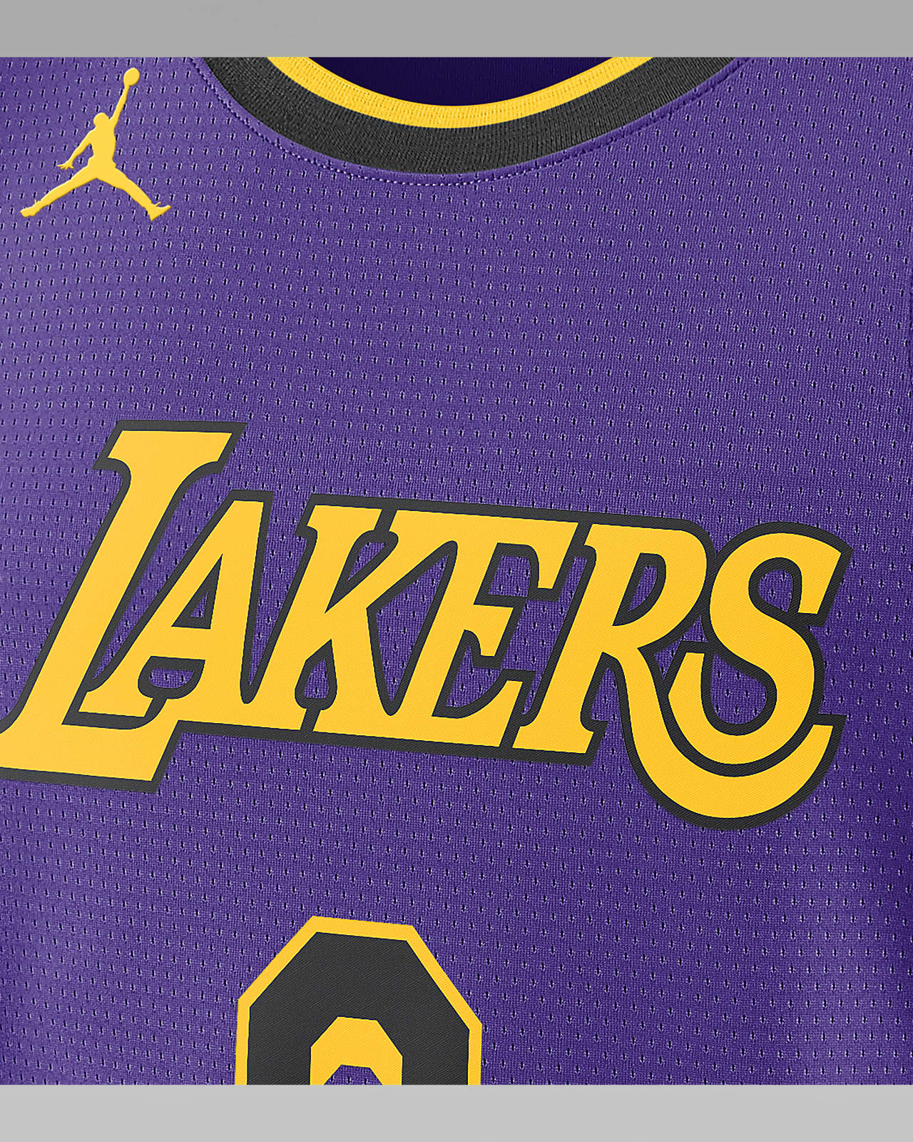 Nike Basketball Jordan LA Lakers NBA Swingman statement jersey in purple
