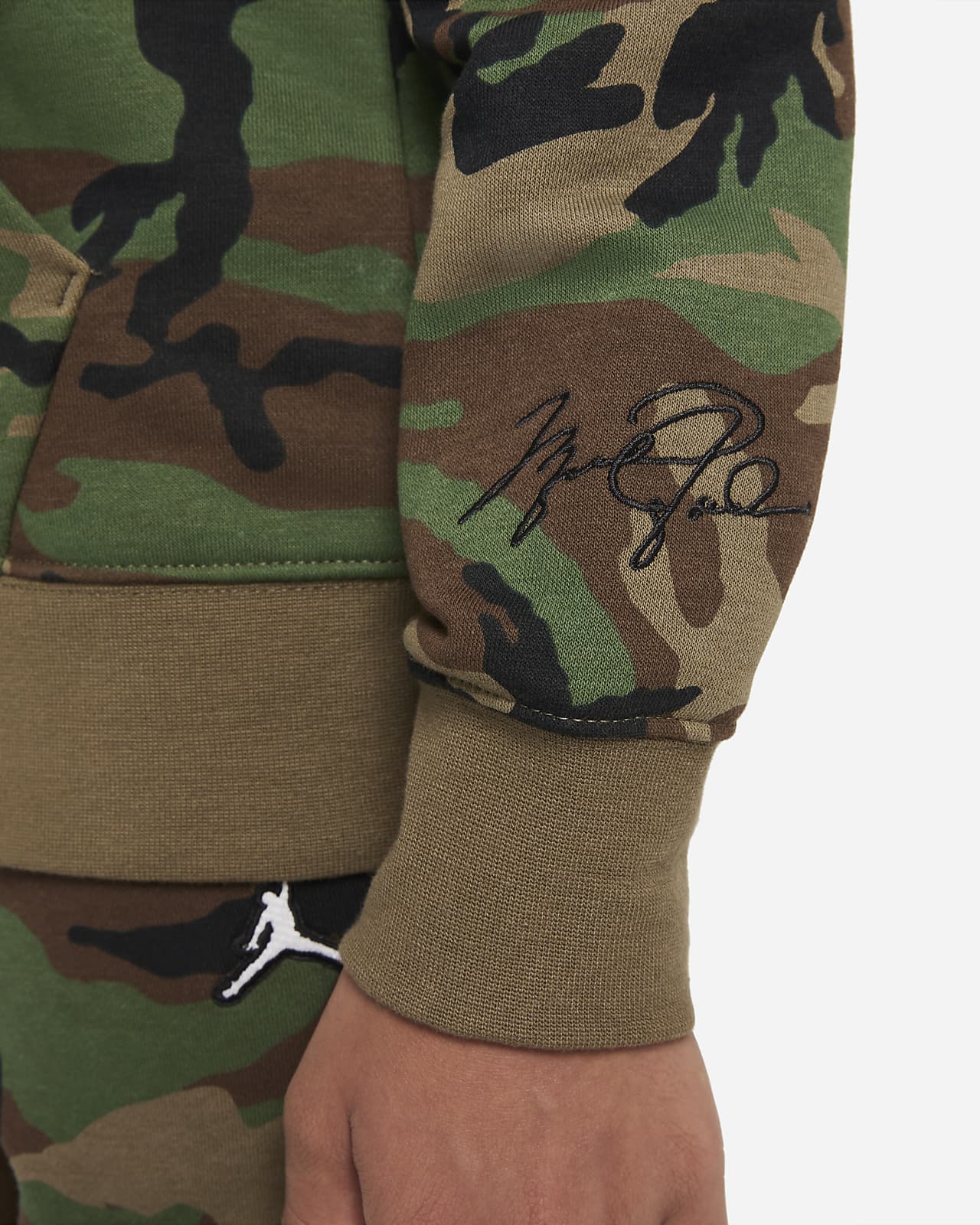 Jordan jumpman top camo hoodie