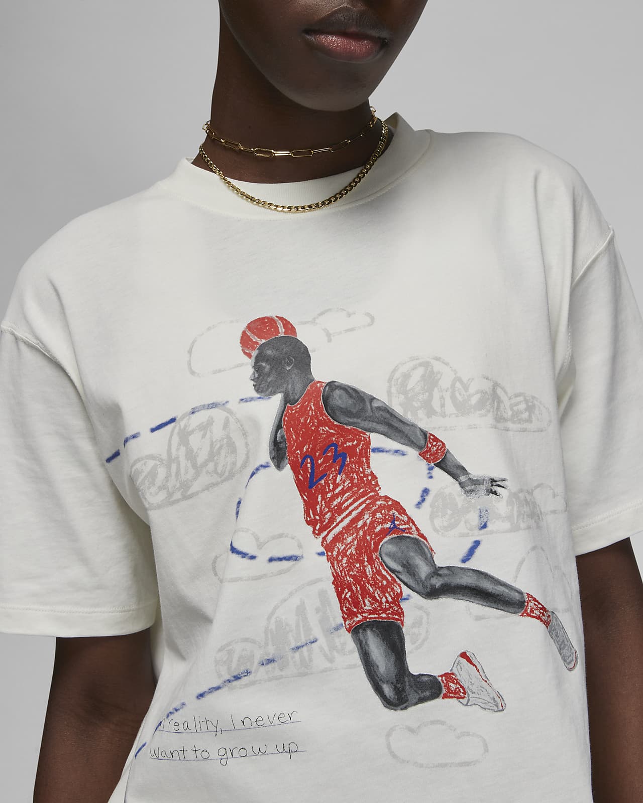 Nike air top jordan tee