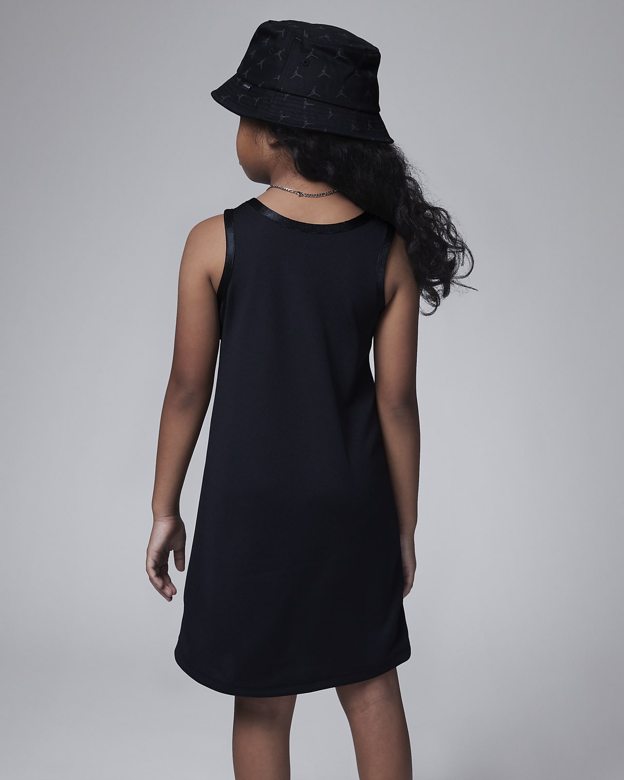 Jordan Little Kids' Dress in Black, Size: 4 | 35B320-023