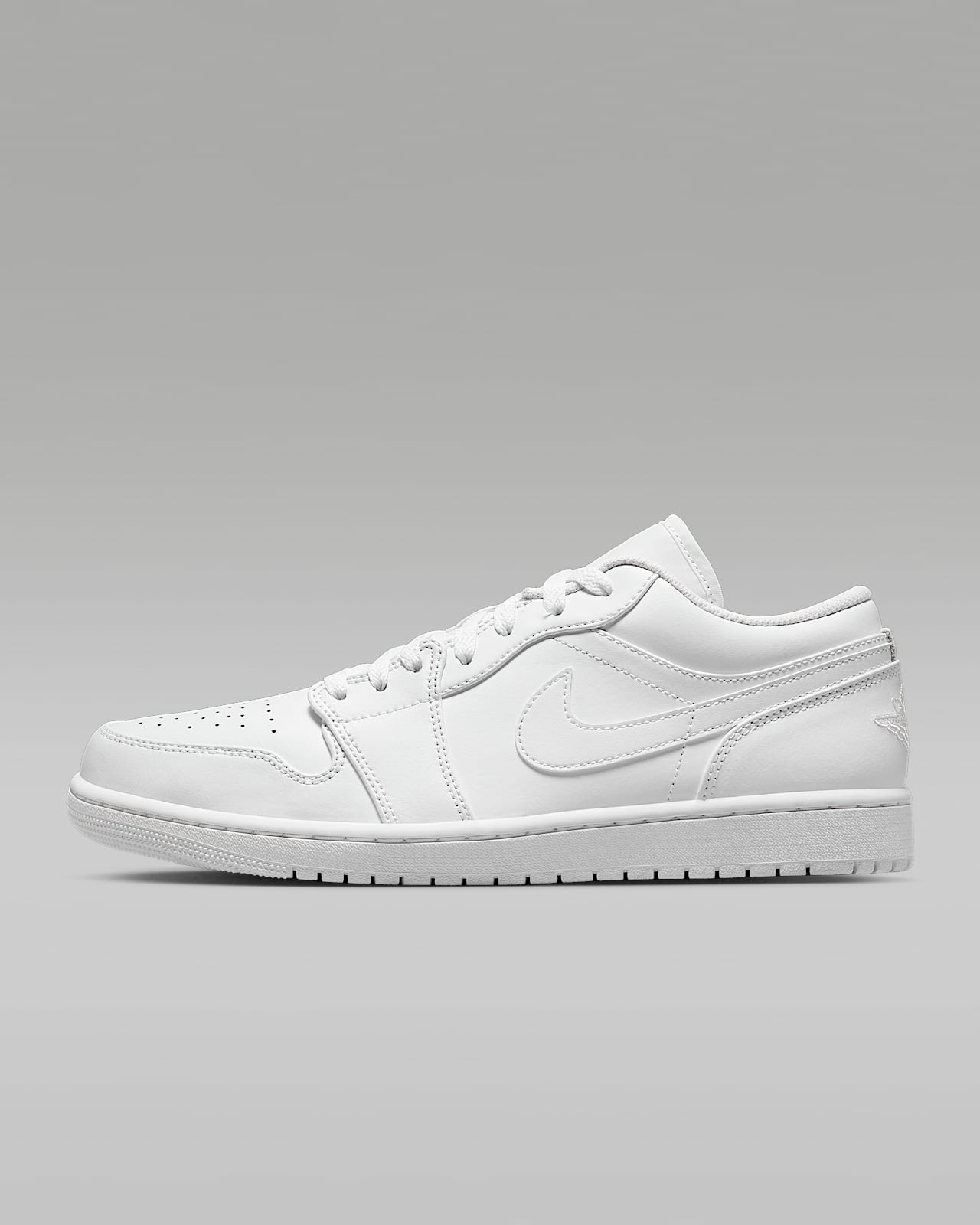 White air top jordans mens