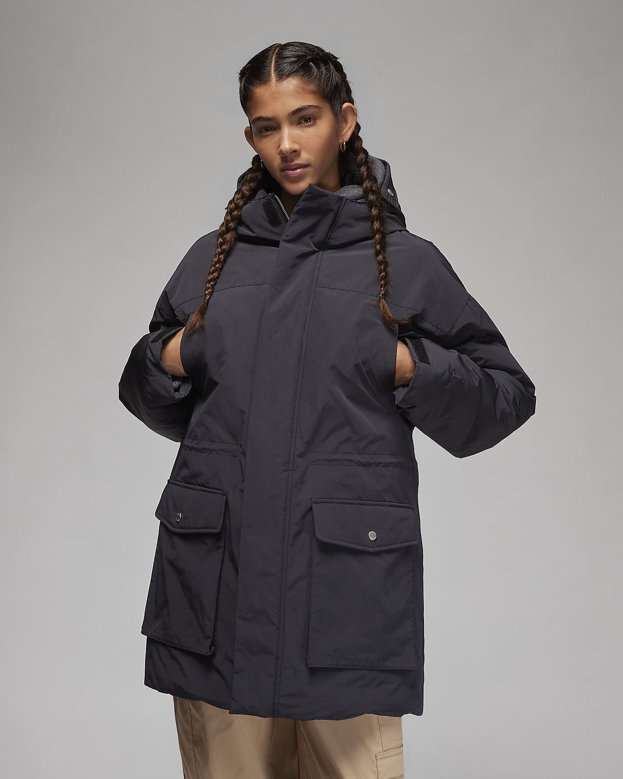 Parka de plum n para mujer Jordan. Nike