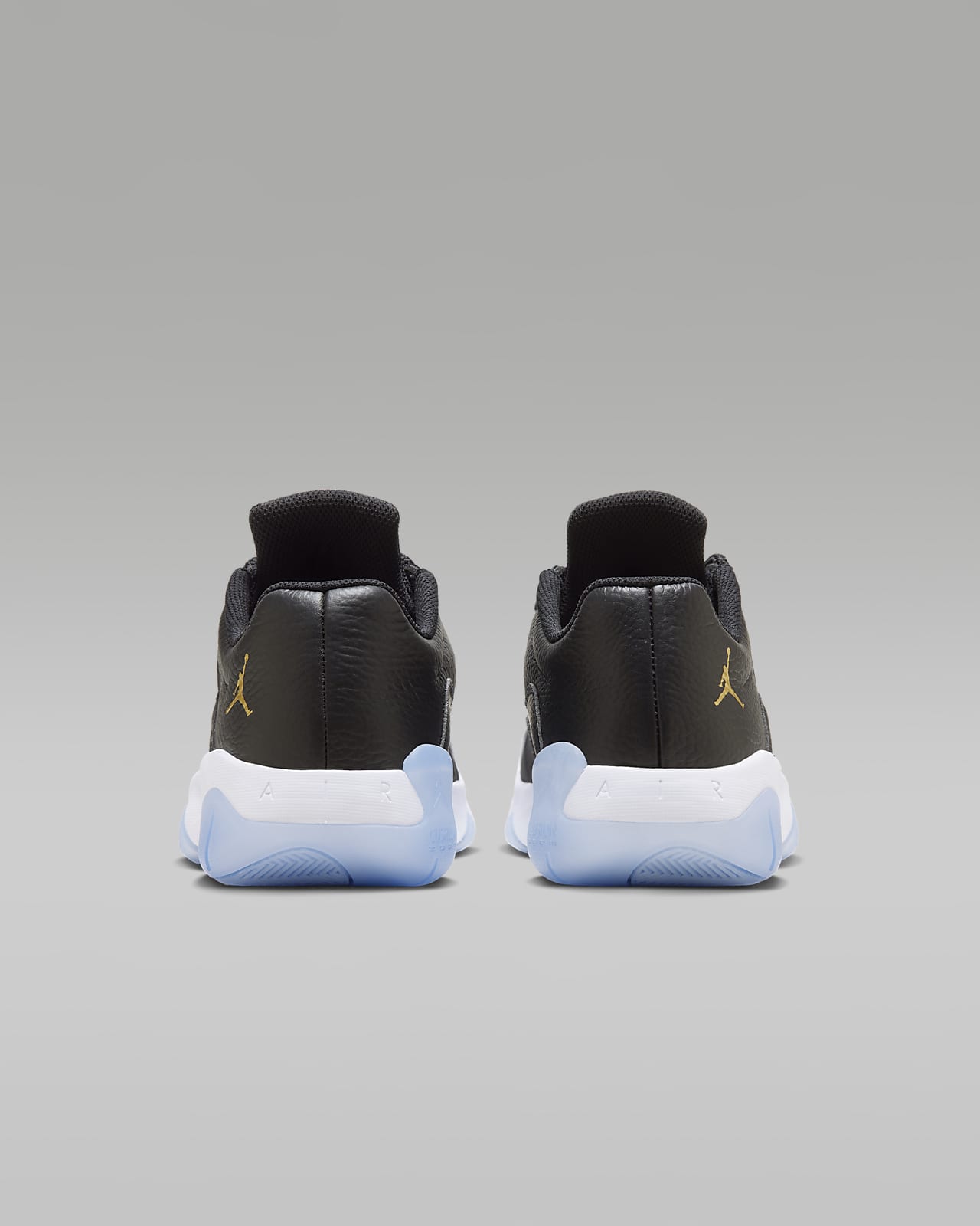Air Jordan Black/White Fabric and Patent Leather Jordan 11 Retro