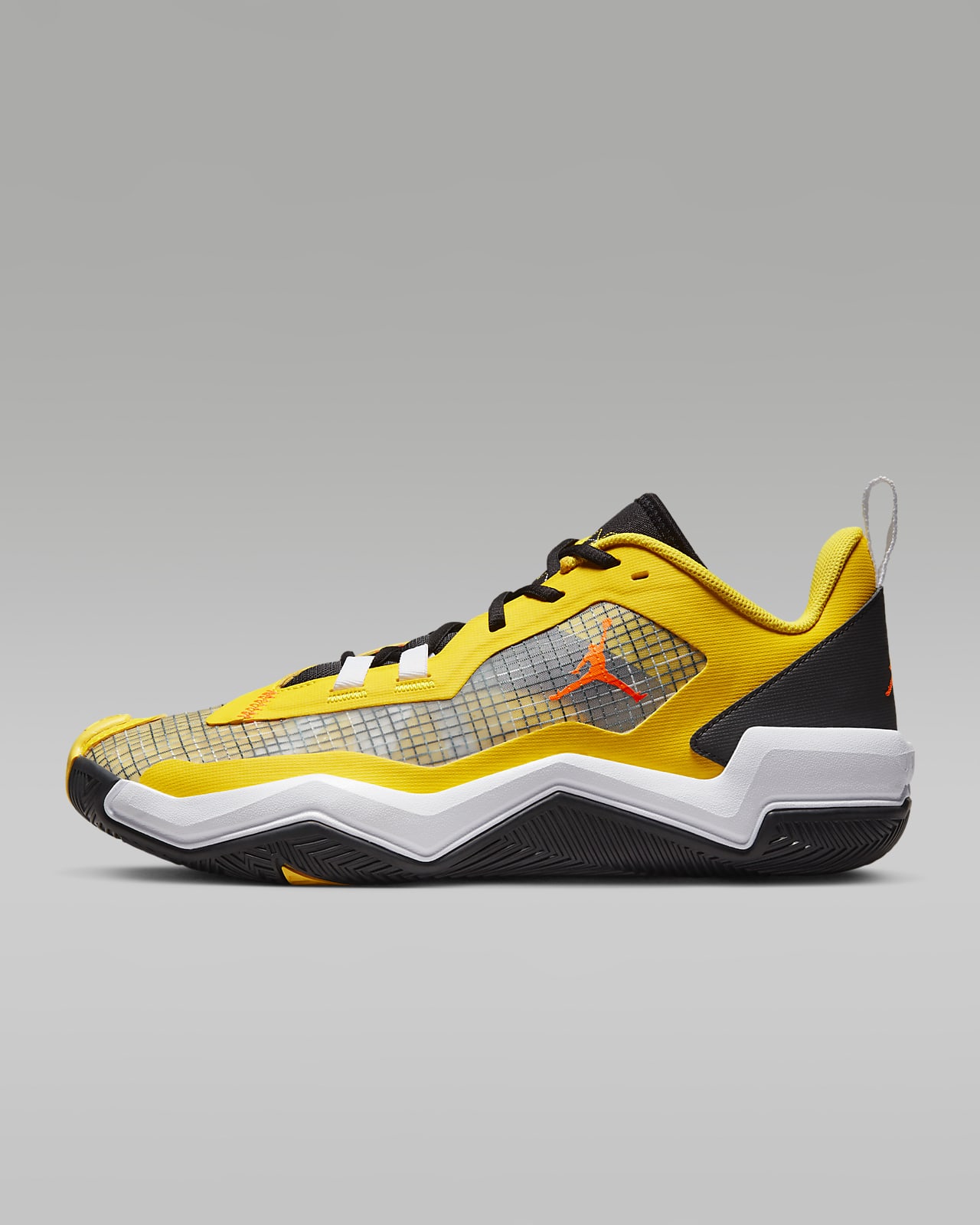 Nike Air Jordan 1 High FlyEase Lakers Basketball Shoes Mens 10 Womens 11.5  New