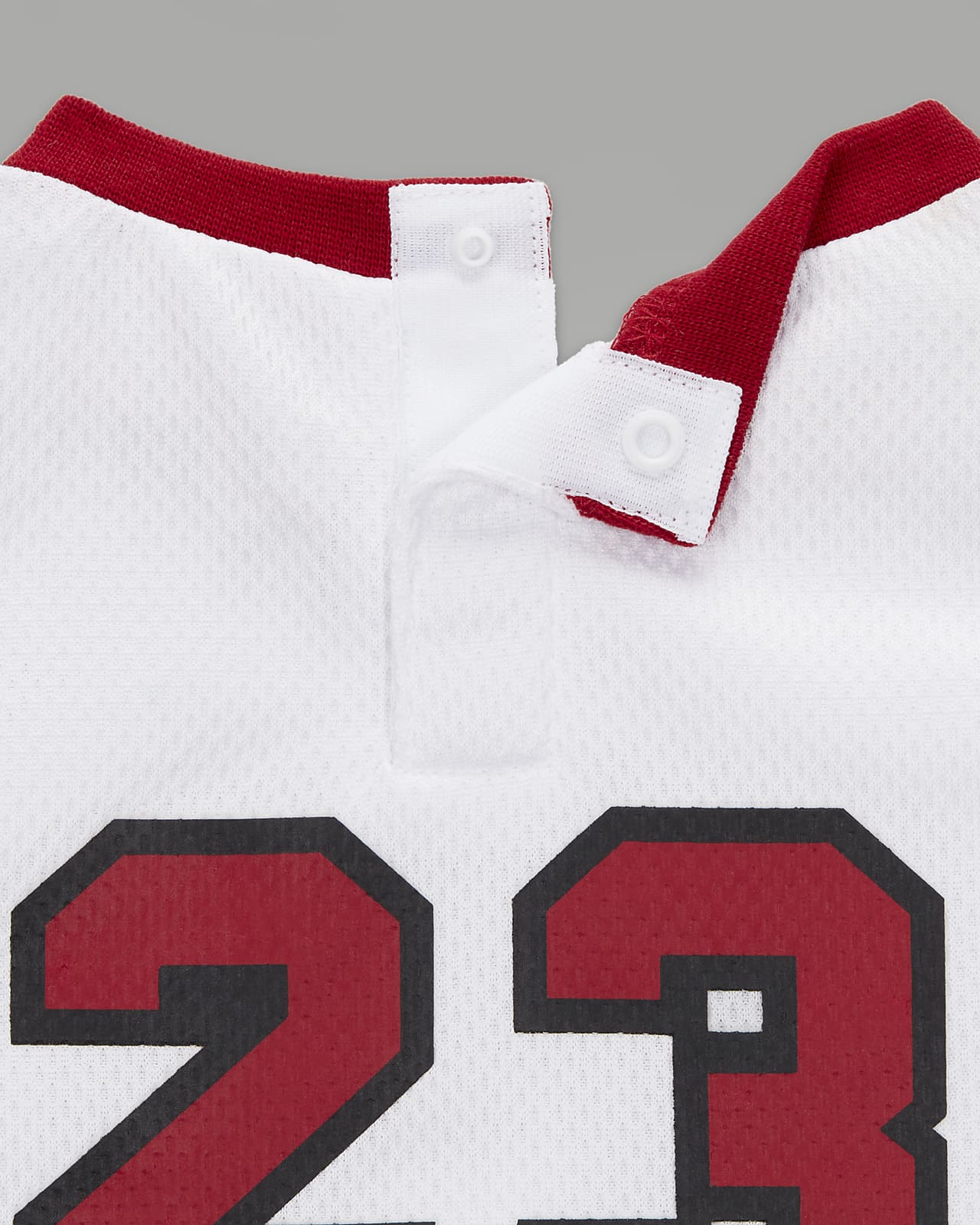 Nike Jordan Jersey Tank in White & Red - Part of A Set
