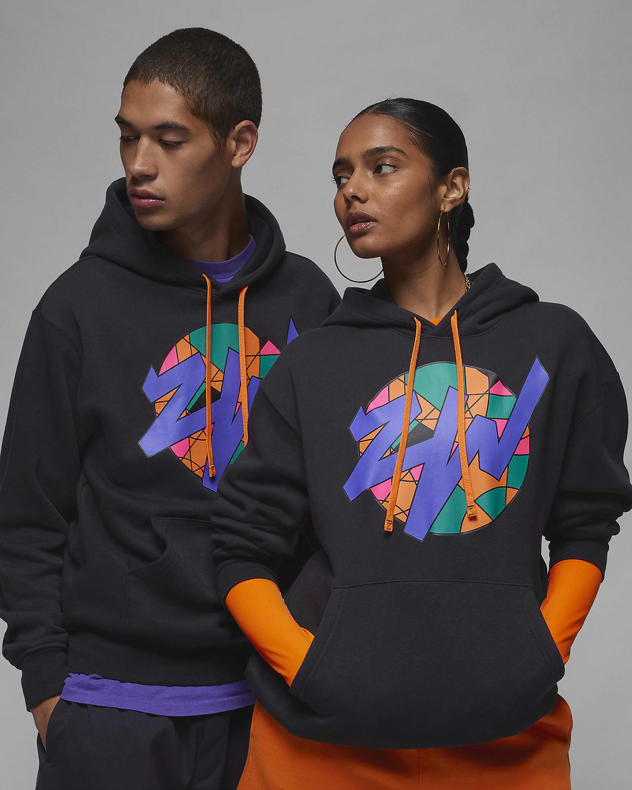 Zion Graphic Fleece Pullover Hoodie. Nike IL