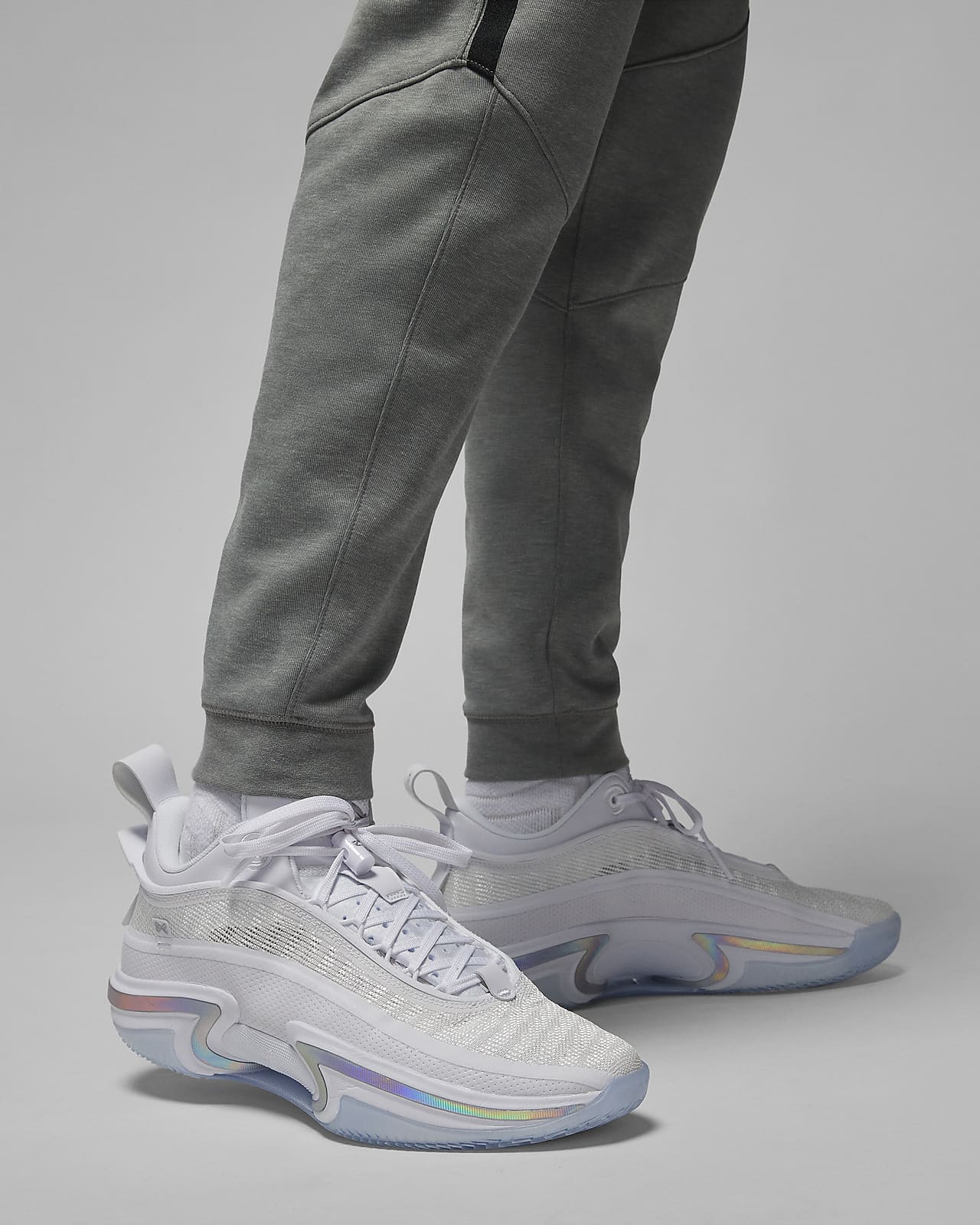 Nike Jordan 23 Alpha Dri-fit Pants (carbon Heather) - Clearance Sale in  Gray for Men