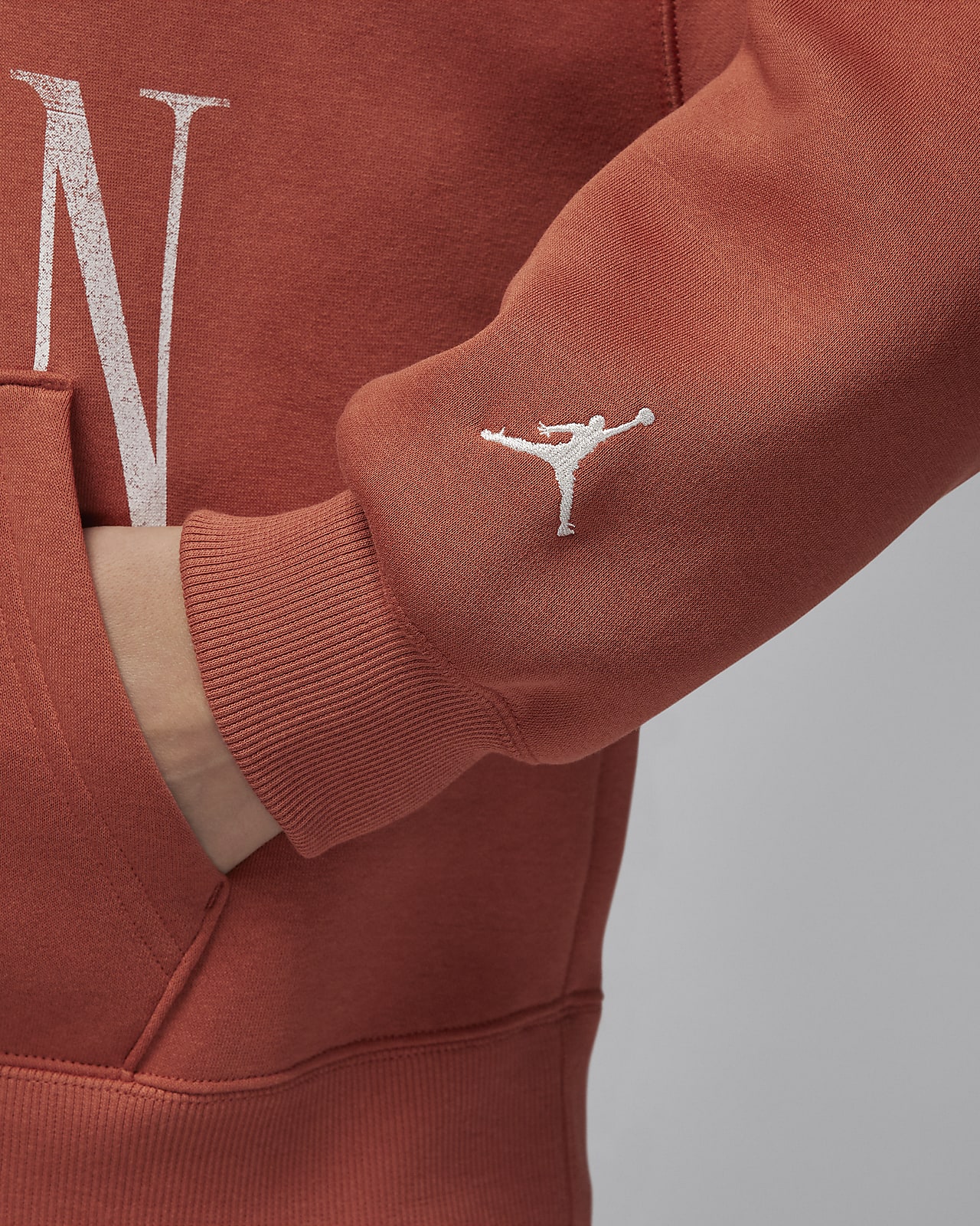 Sweat nike rouge deals femme jordan