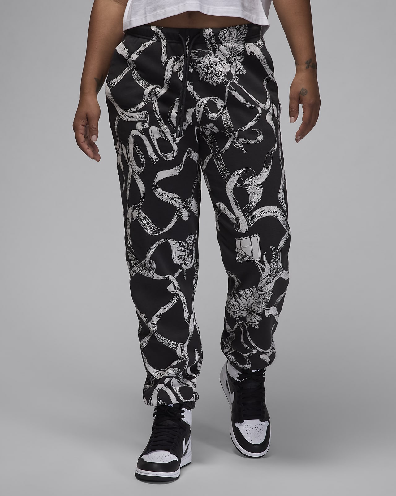 Jordan Brooklyn Fleece Women's Printed Pants