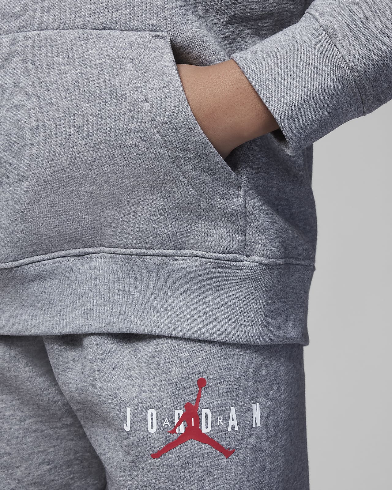 Jordan Jumpman Pullover Hoodie and Joggers Set Little Kids Set