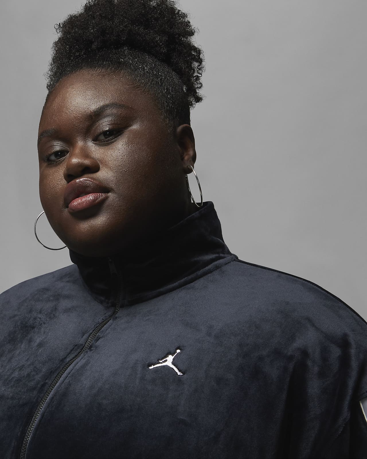 Nike women's velour jacket hot sale