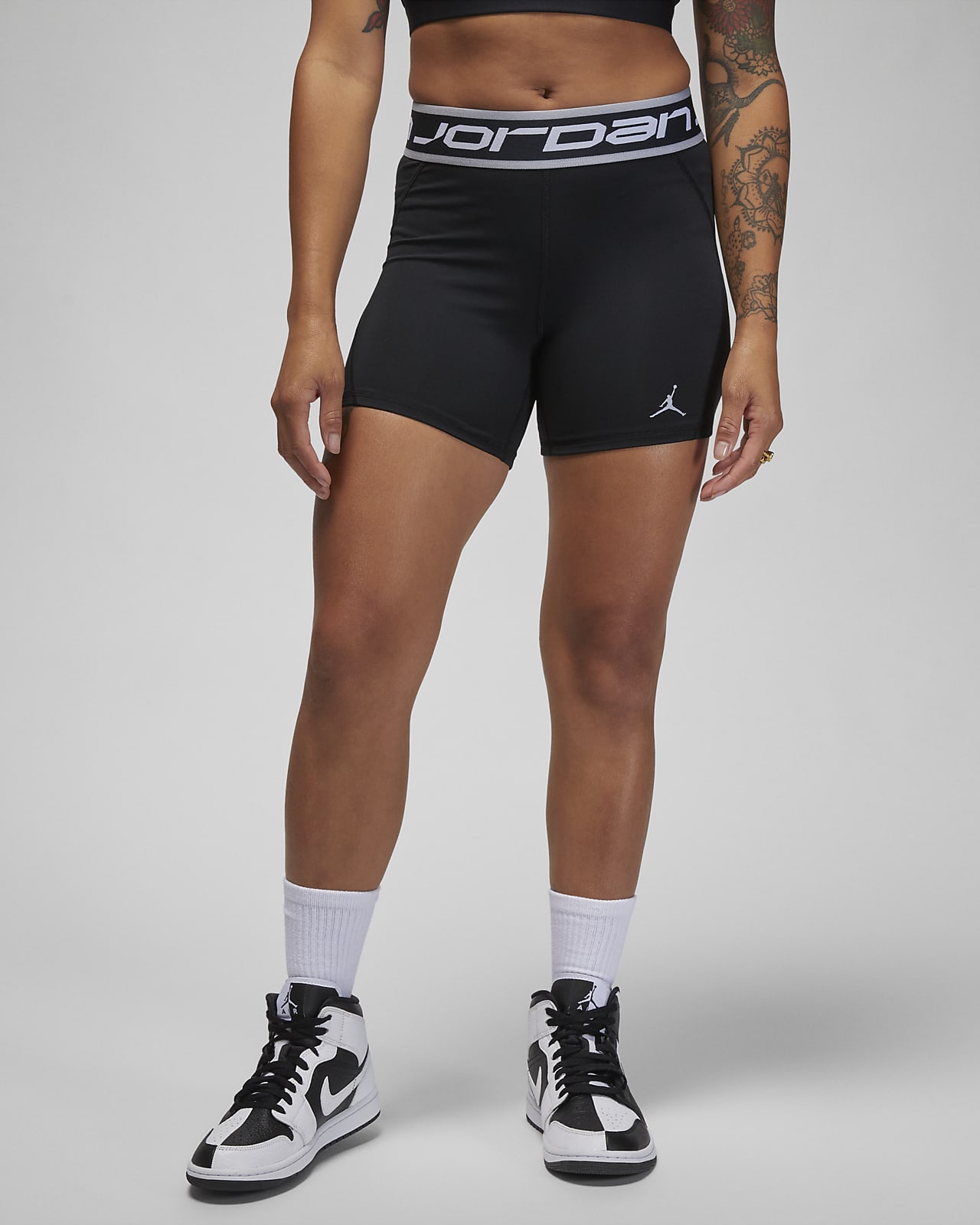 Womens jordan biker shorts sales