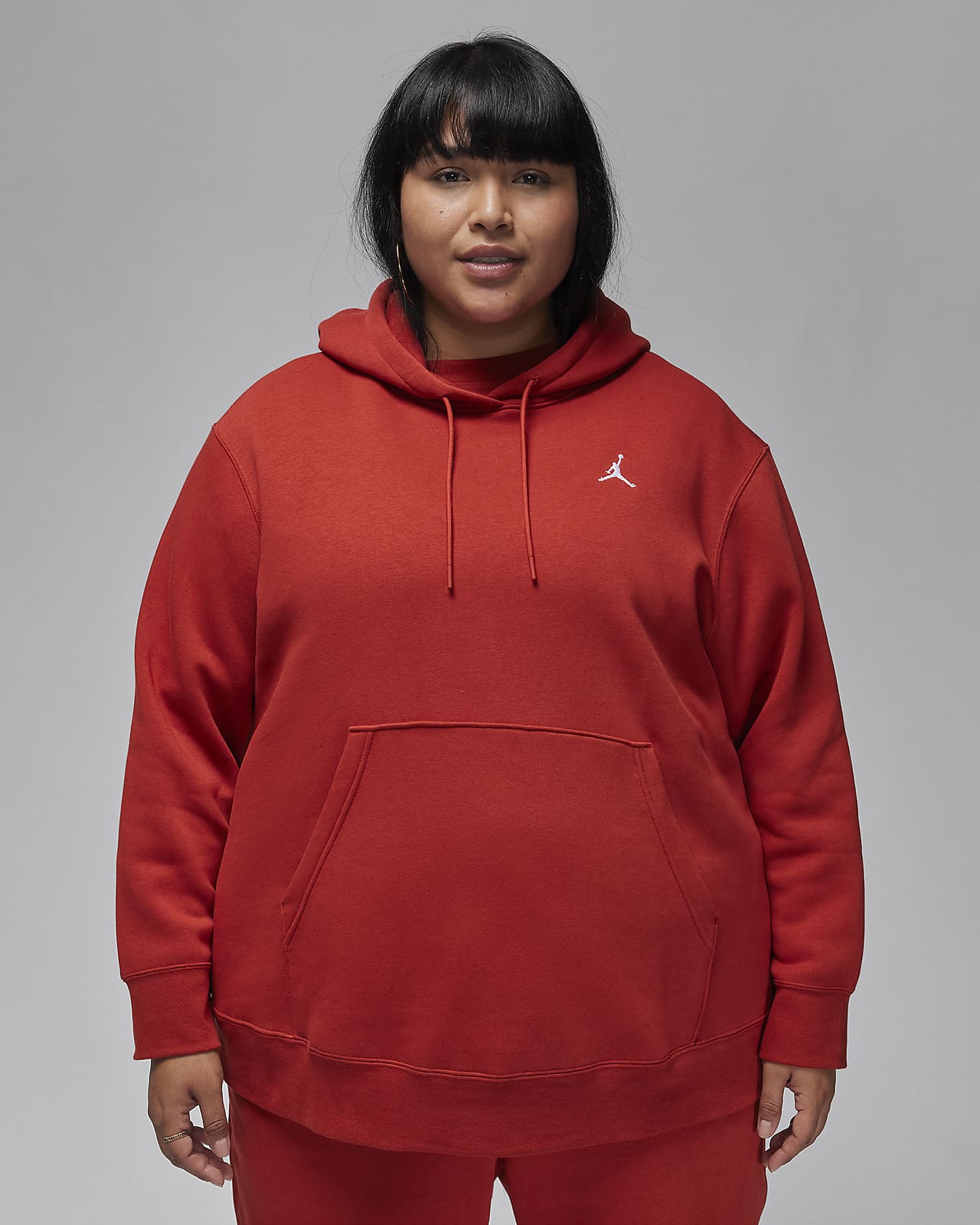 Jordan Brooklyn Fleece Women's Hoodie (Plus Size). Nike SI