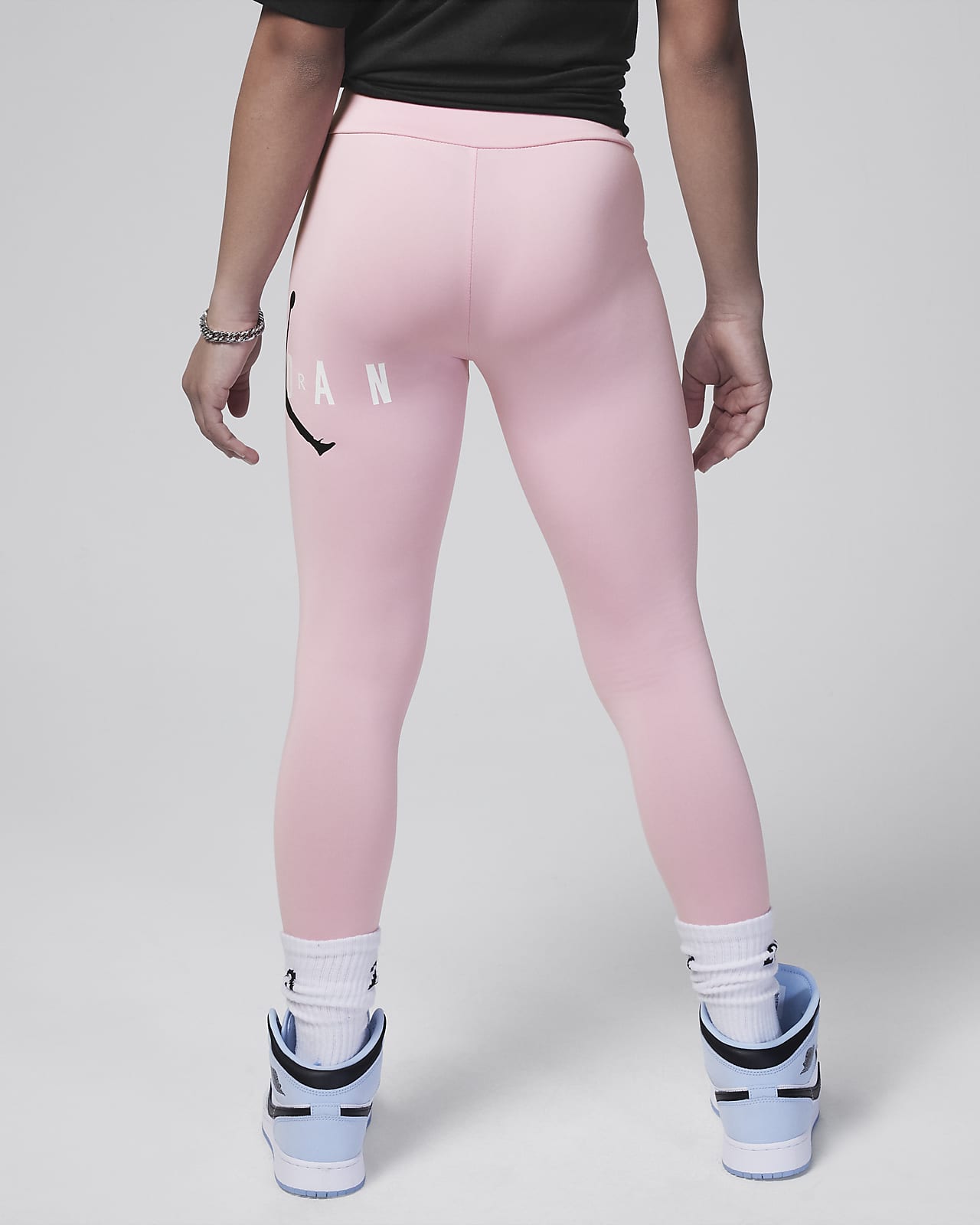 Girls Jordan Jordan Pink Pack High Rise Leggings - Girls' Grade School Black/Pink  Size M - Yahoo Shopping