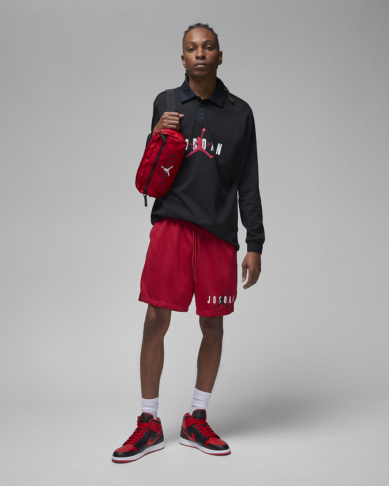 Men\'s Jordan Essentials Mesh Shorts. ID Nike