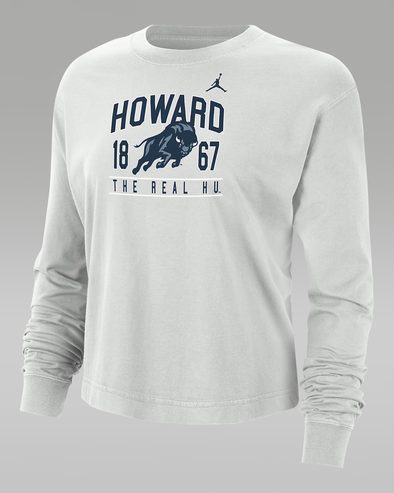 Howard Women's Jordan College Boxy Long-Sleeve T-Shirt