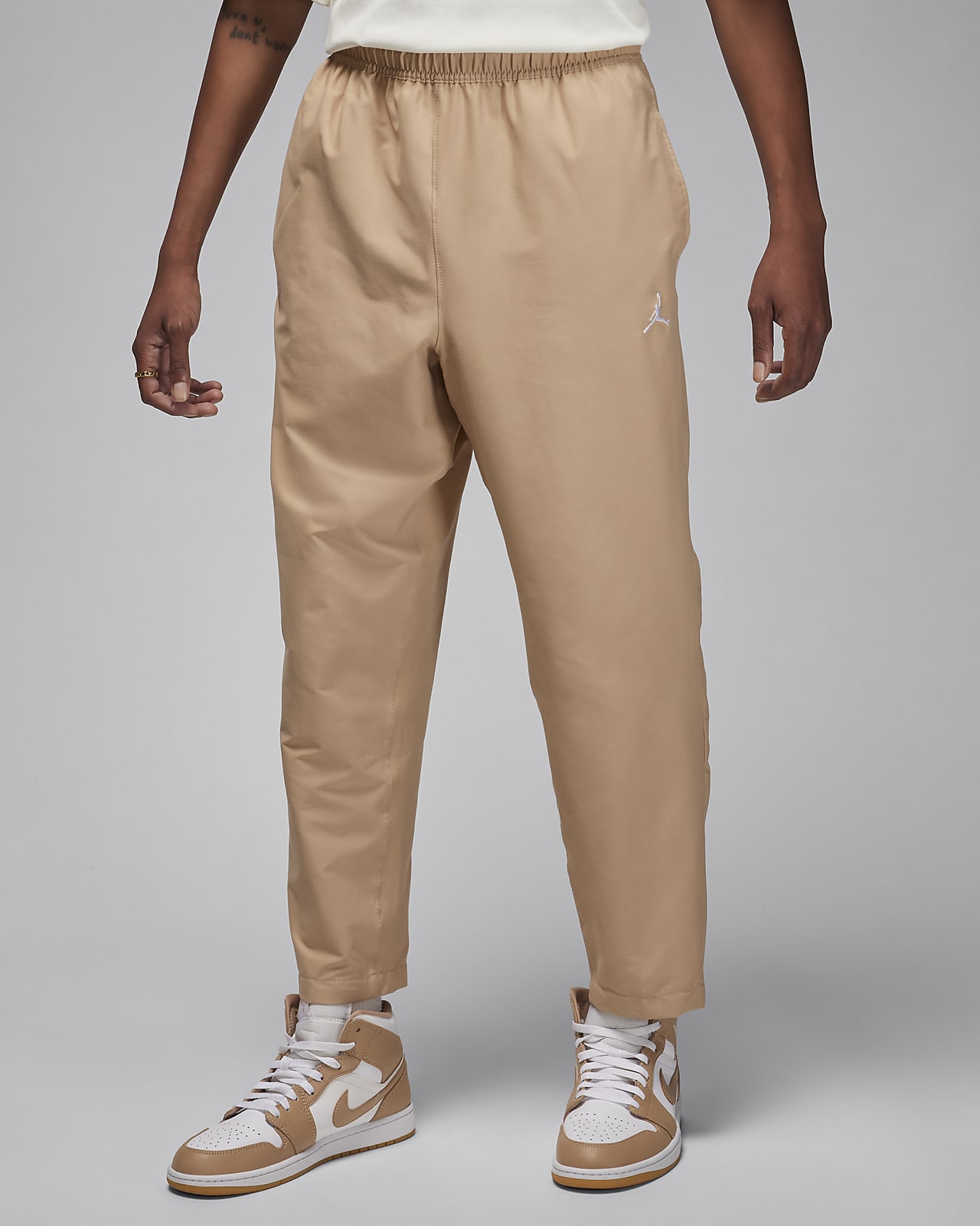 NIKE Girls' Jordan Essentials Cropped Jogger Pants