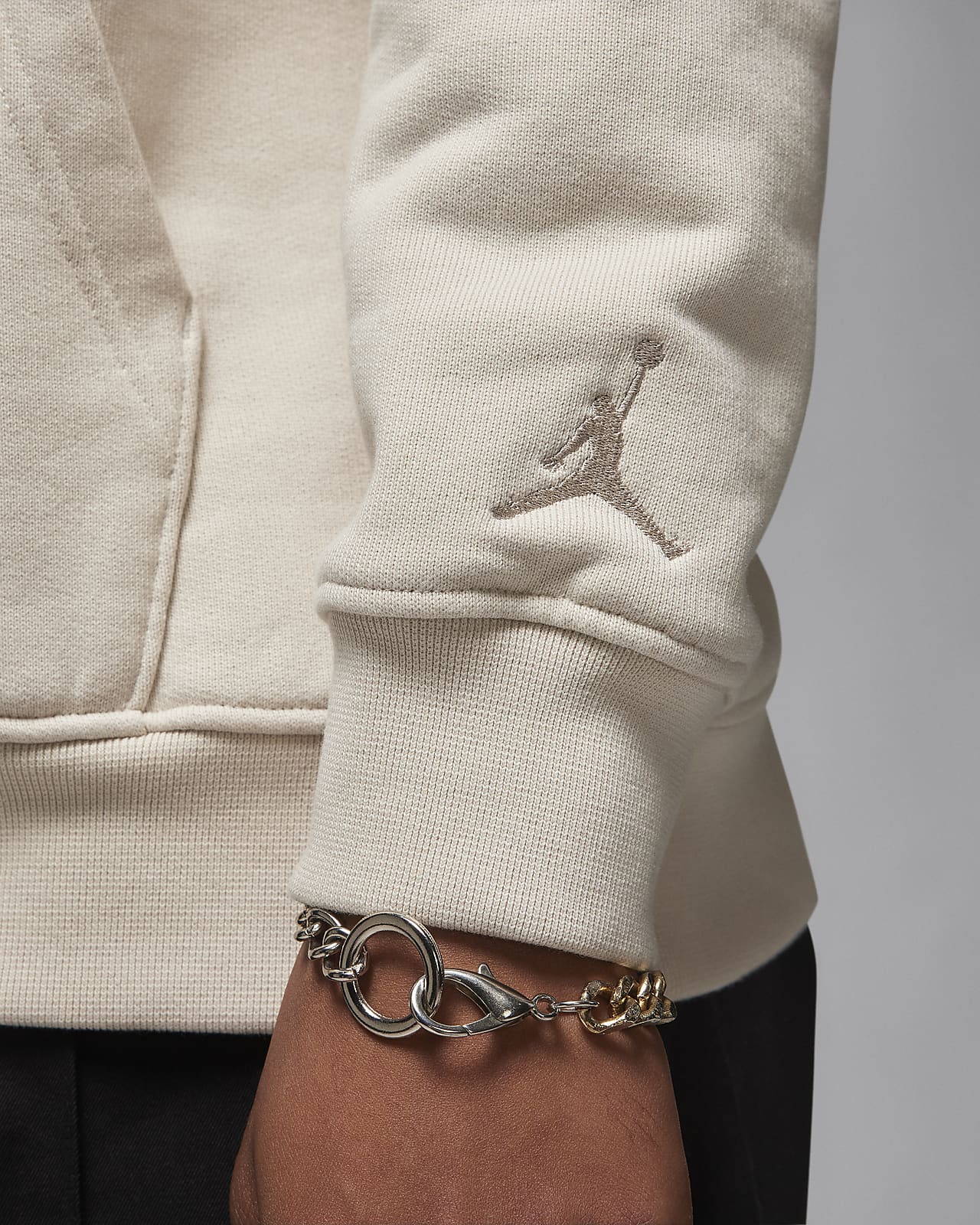 Felpa jordan argento deals