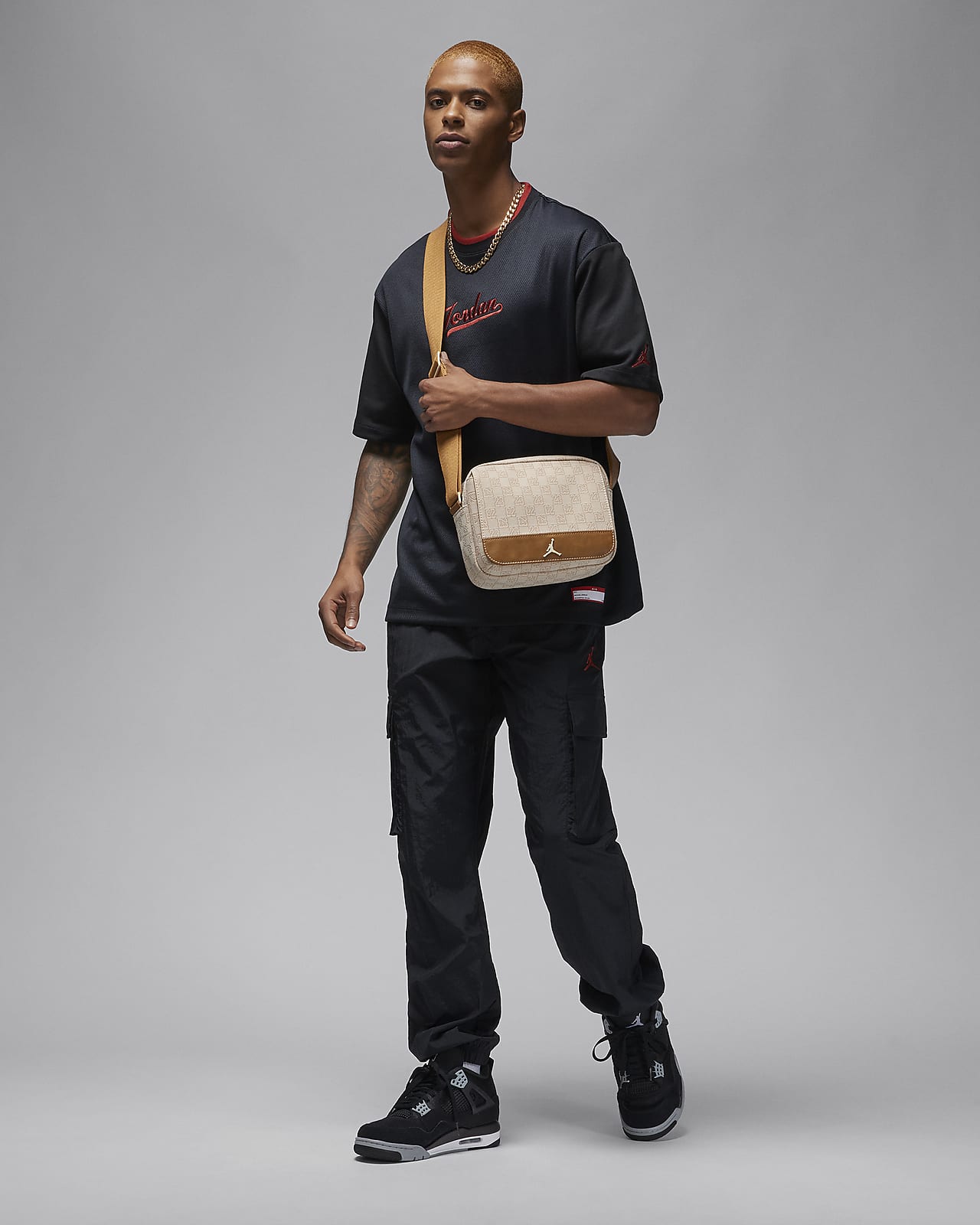 Monogram cross 2025 body bag