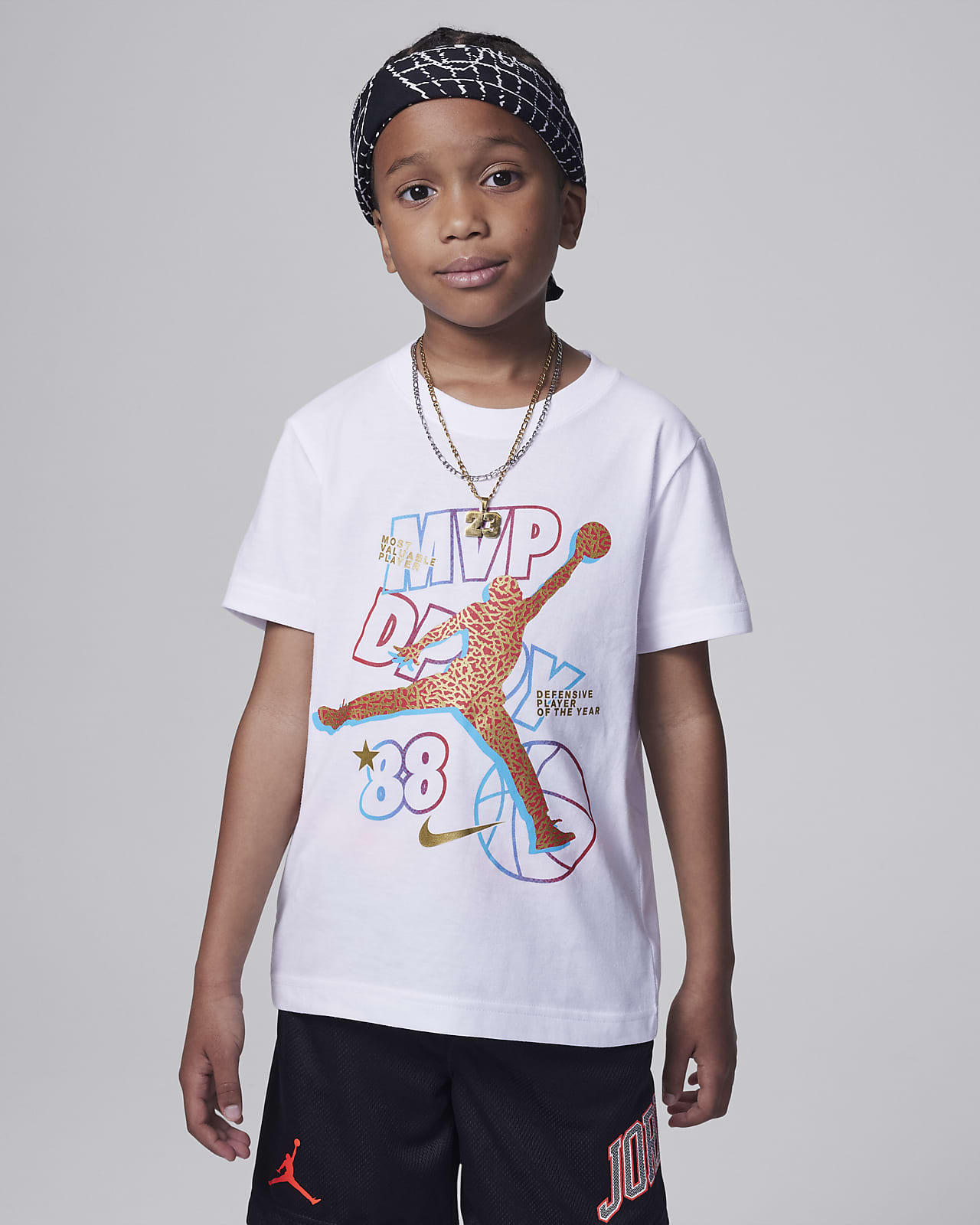 Michael Jordan Jersey History Kids T-Shirt for Sale by